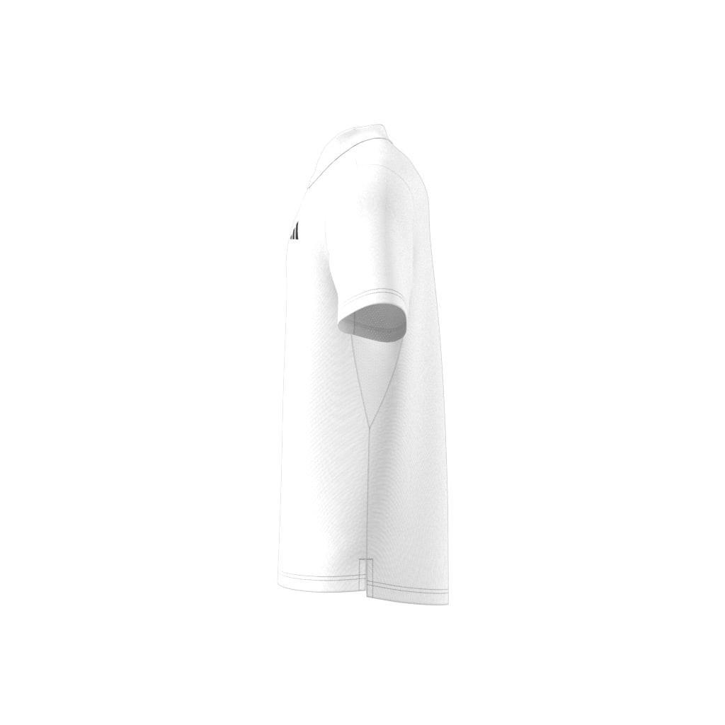 Club 3-Stripes Tennis Polo Shirt, White, A901_ONE, large image number 5
