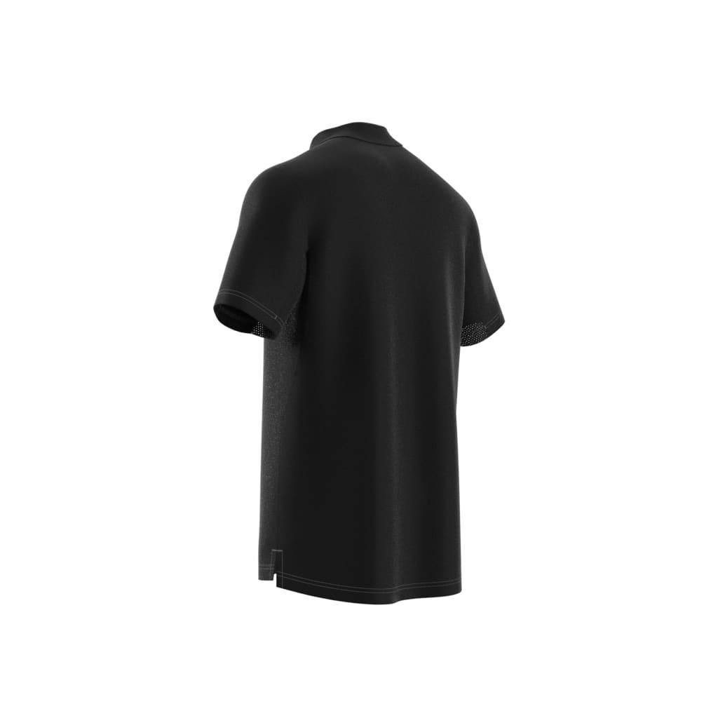 Club 3-Stripes Tennis Polo Shirt, Black, A901_ONE, large image number 5