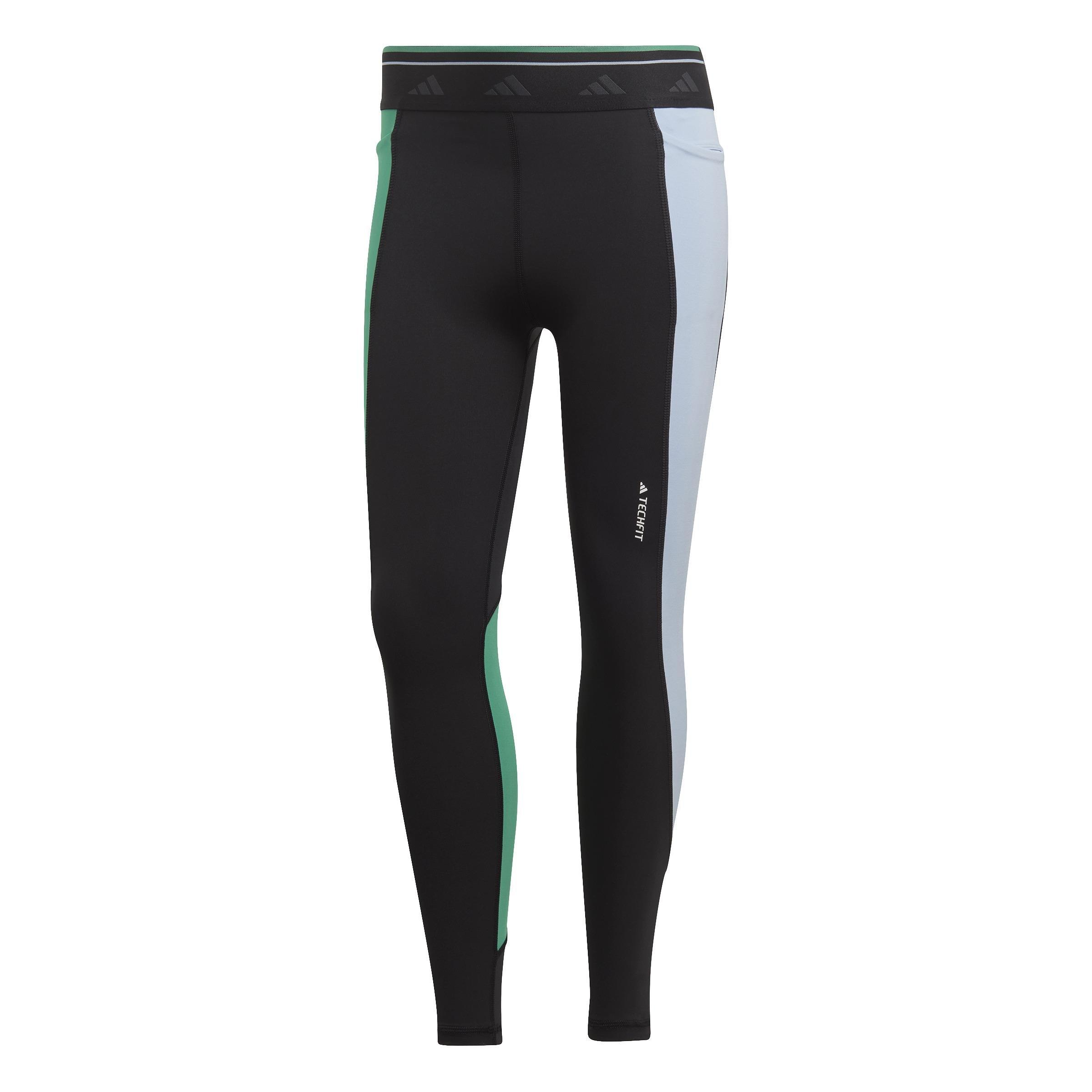 Techfit Colorblock 7/8 Leggings, Black, A901_ONE, large image number 0