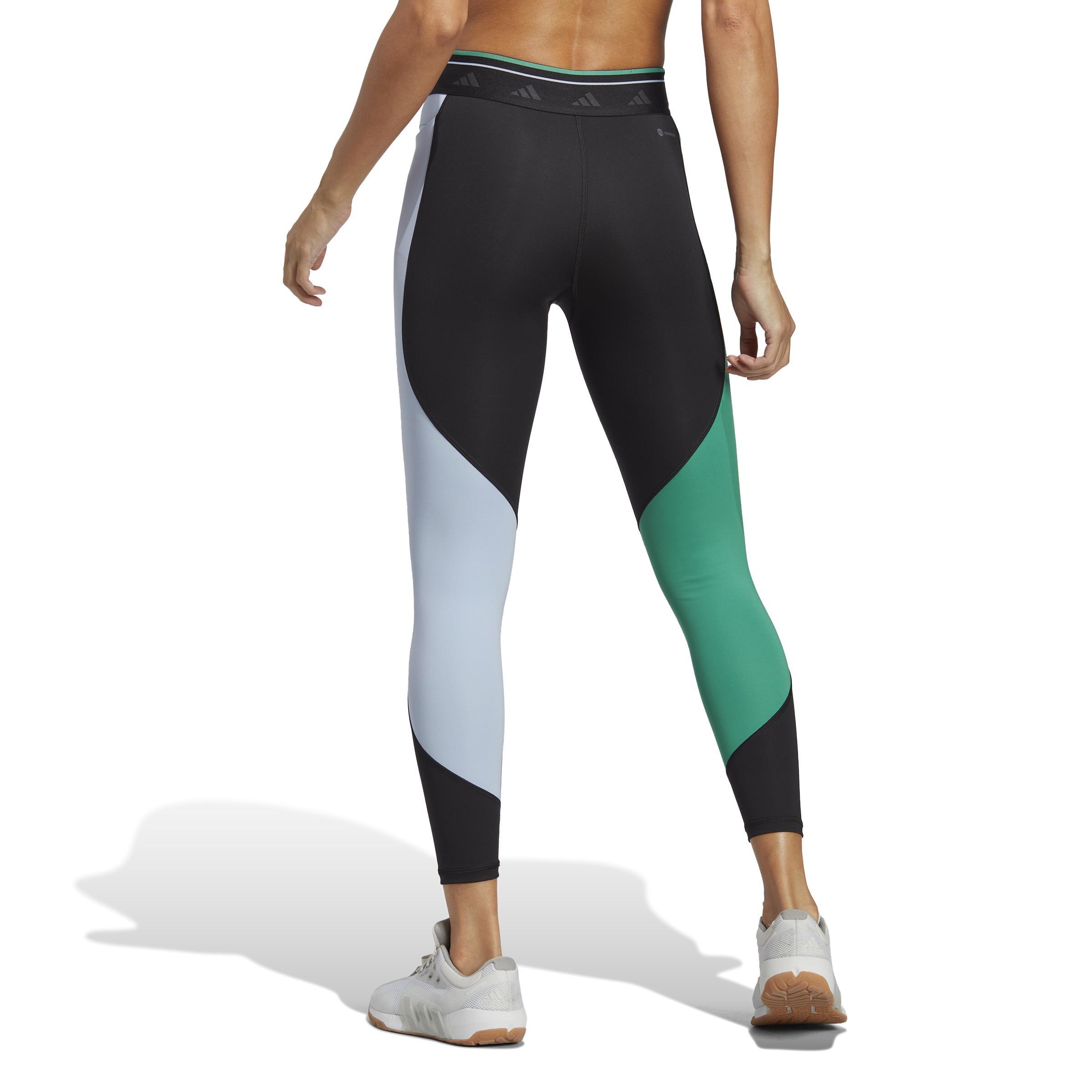 Techfit Colorblock 7/8 Leggings, Black, A901_ONE, large image number 2