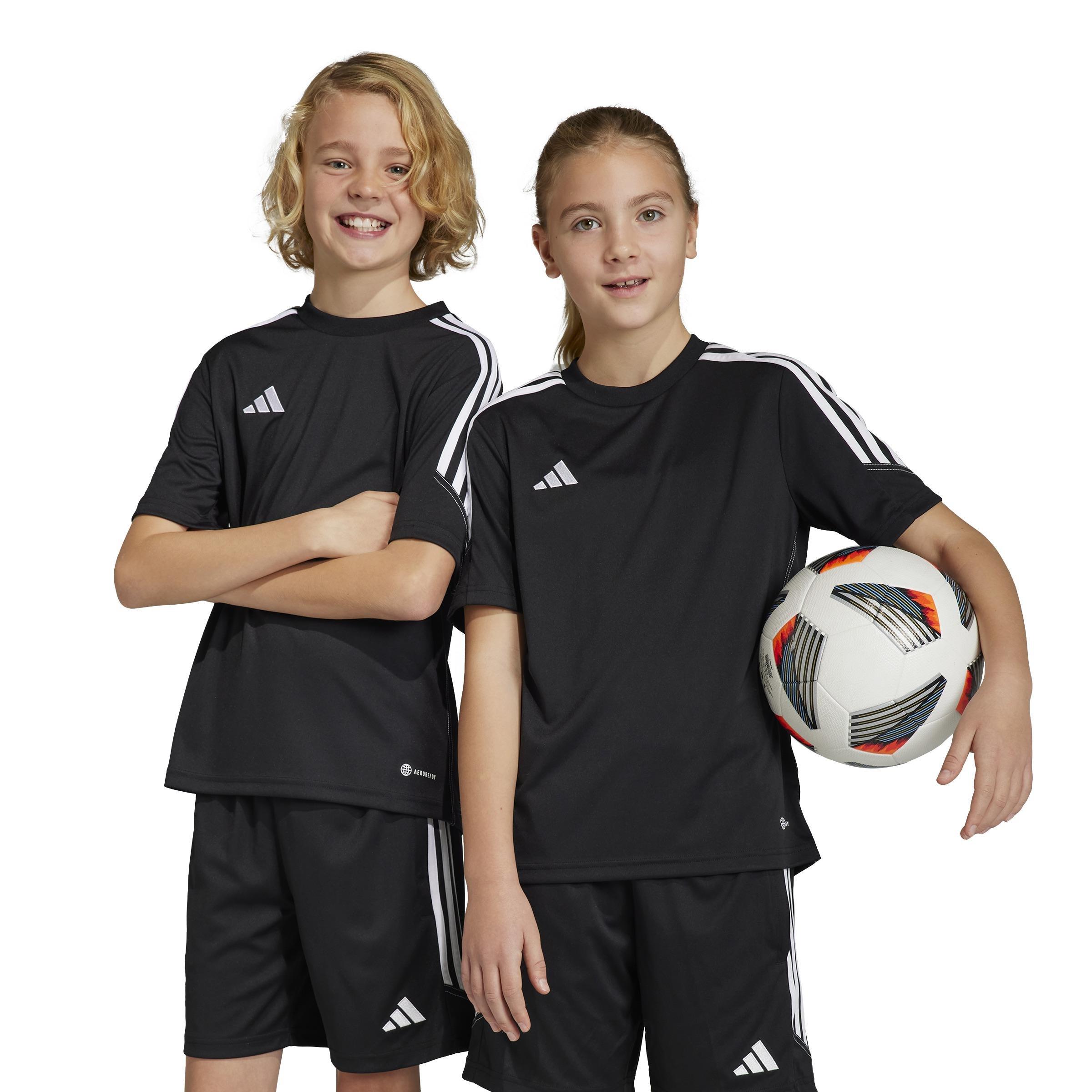 Unisex Kids Tiro 23 Club Training Jersey, Black, , large image number 7