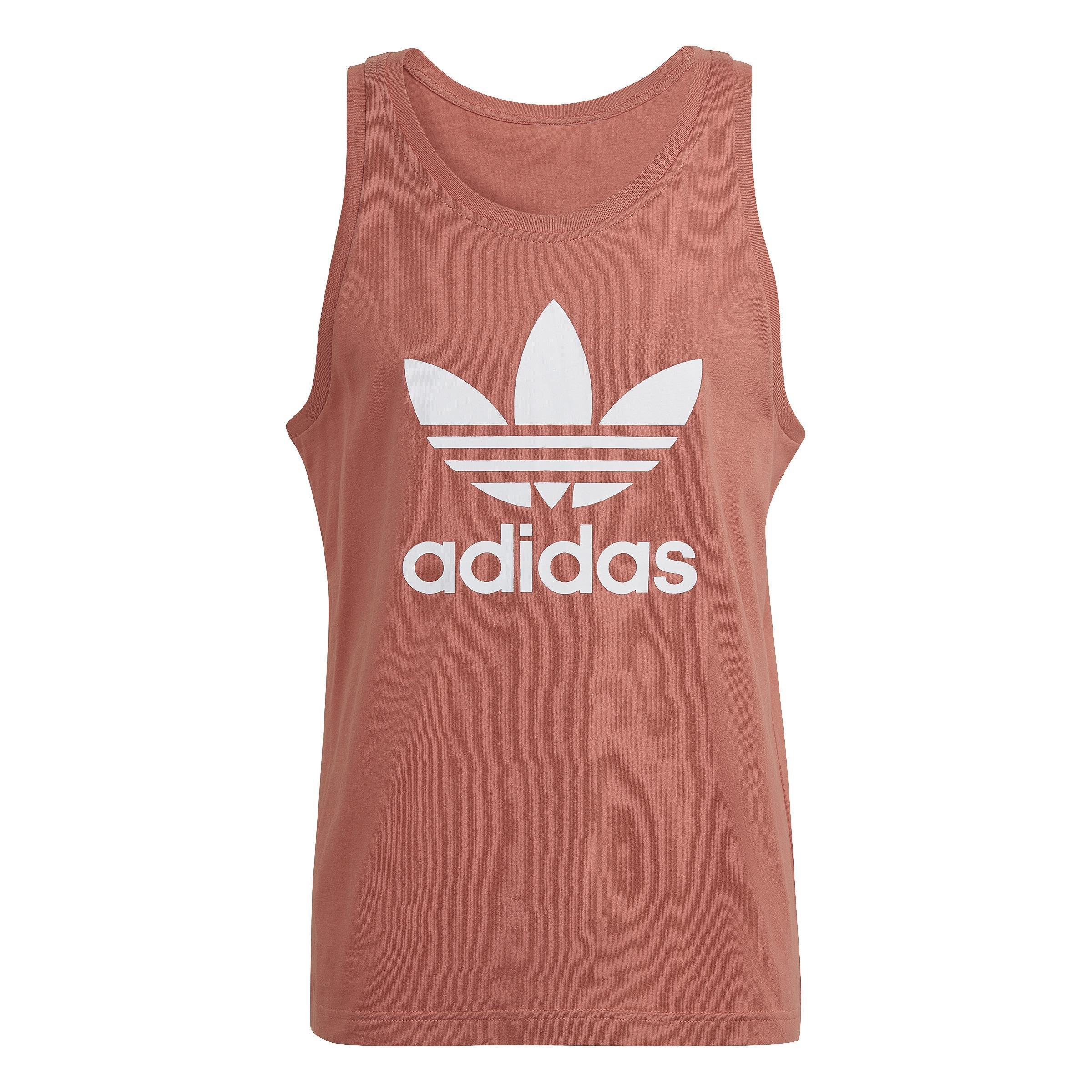 Adicolor Classics Trefoil Tank Top, Brown, A901_ONE, large image number 1