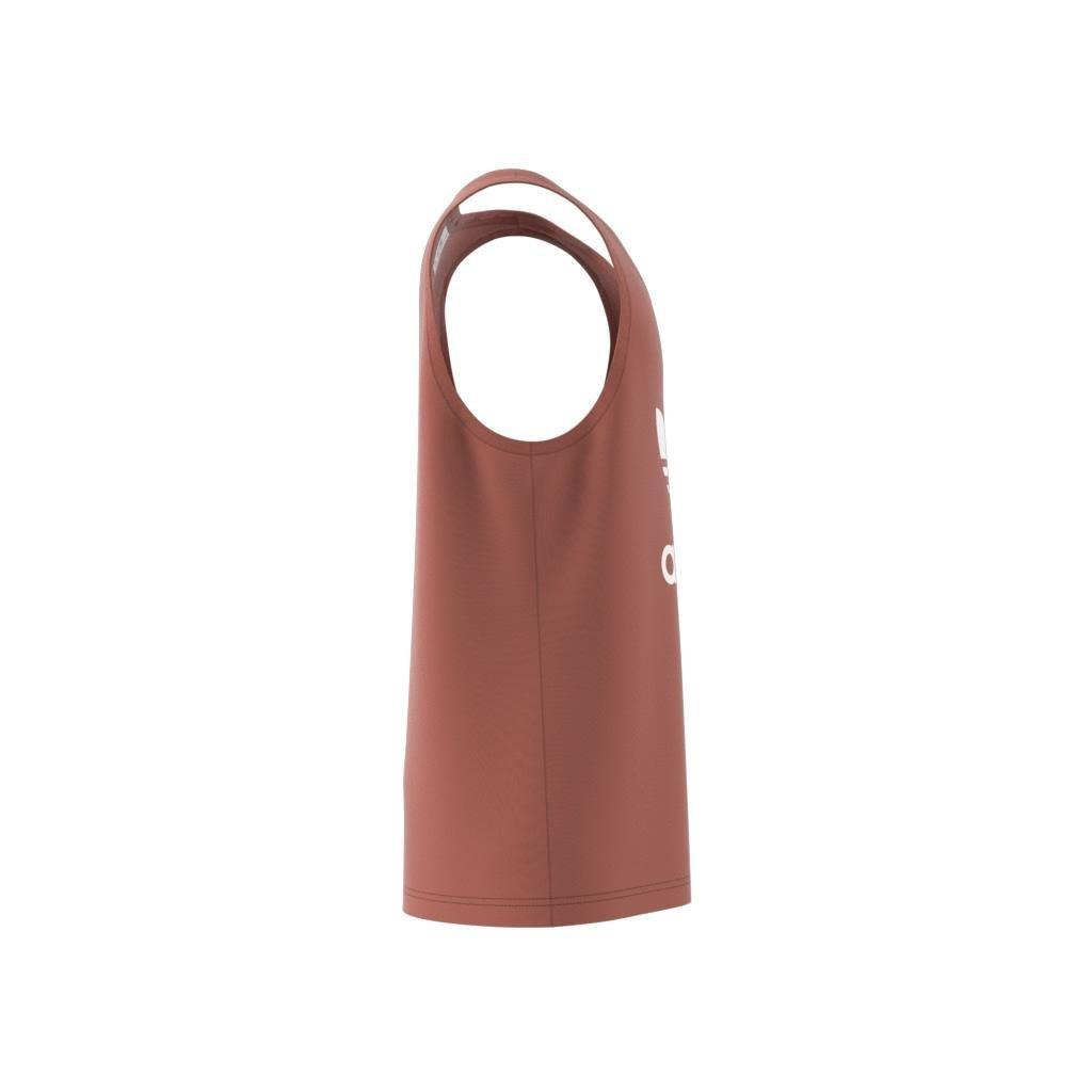 Adicolor Classics Trefoil Tank Top, Brown, A901_ONE, large image number 3