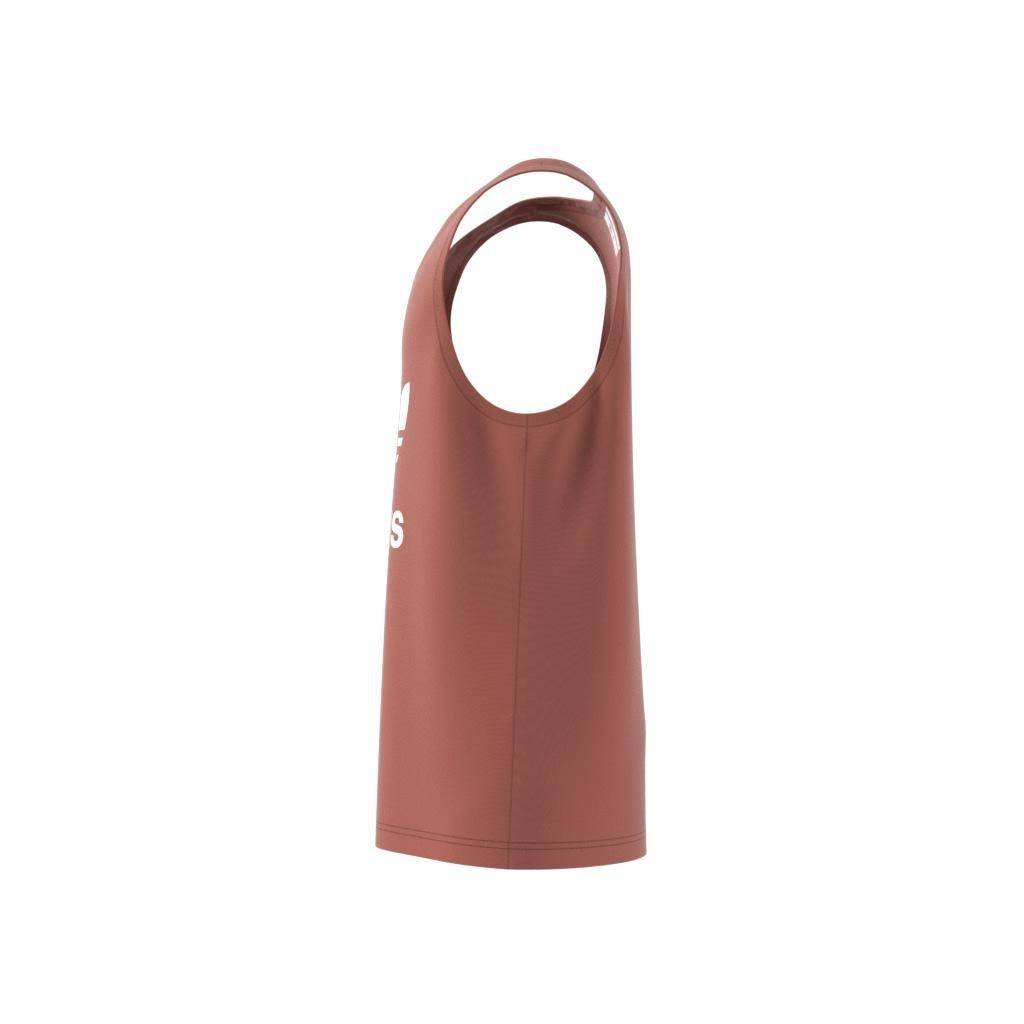 Adicolor Classics Trefoil Tank Top, Brown, A901_ONE, large image number 7