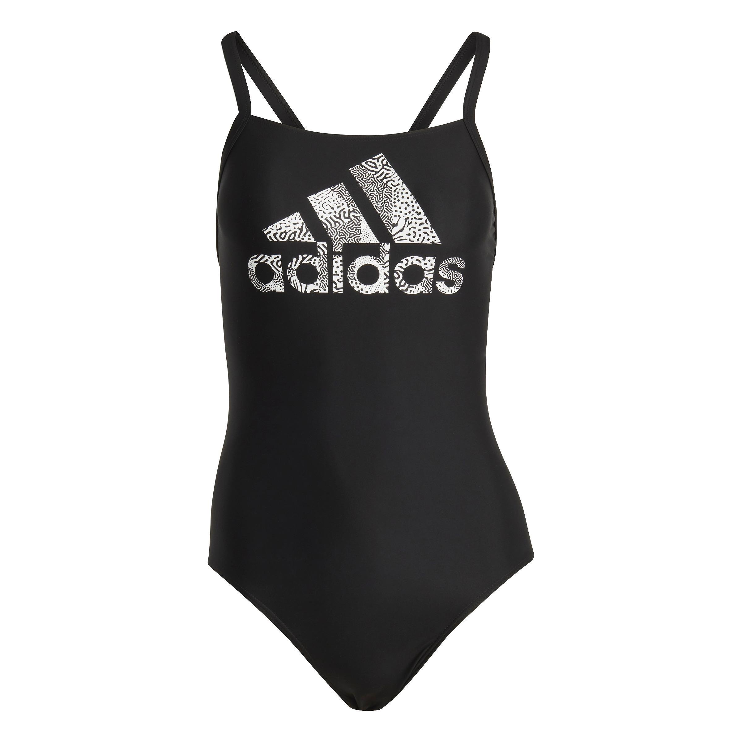Big Logo Swimsuit, Black, , large image number 0