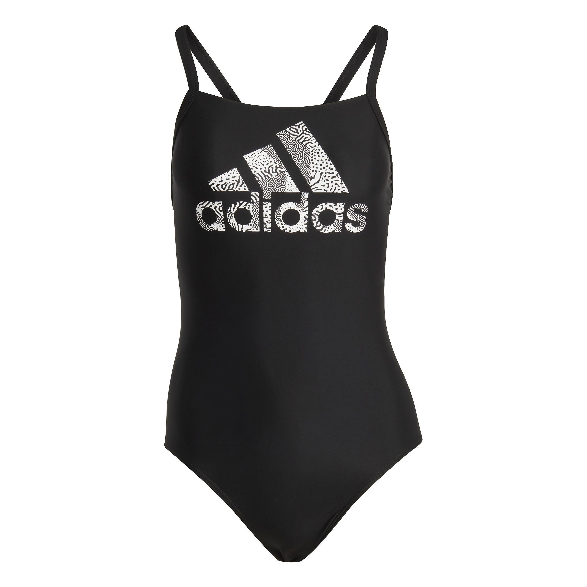 Big Logo Swimsuit, Black, A901_ONE, large image number 0