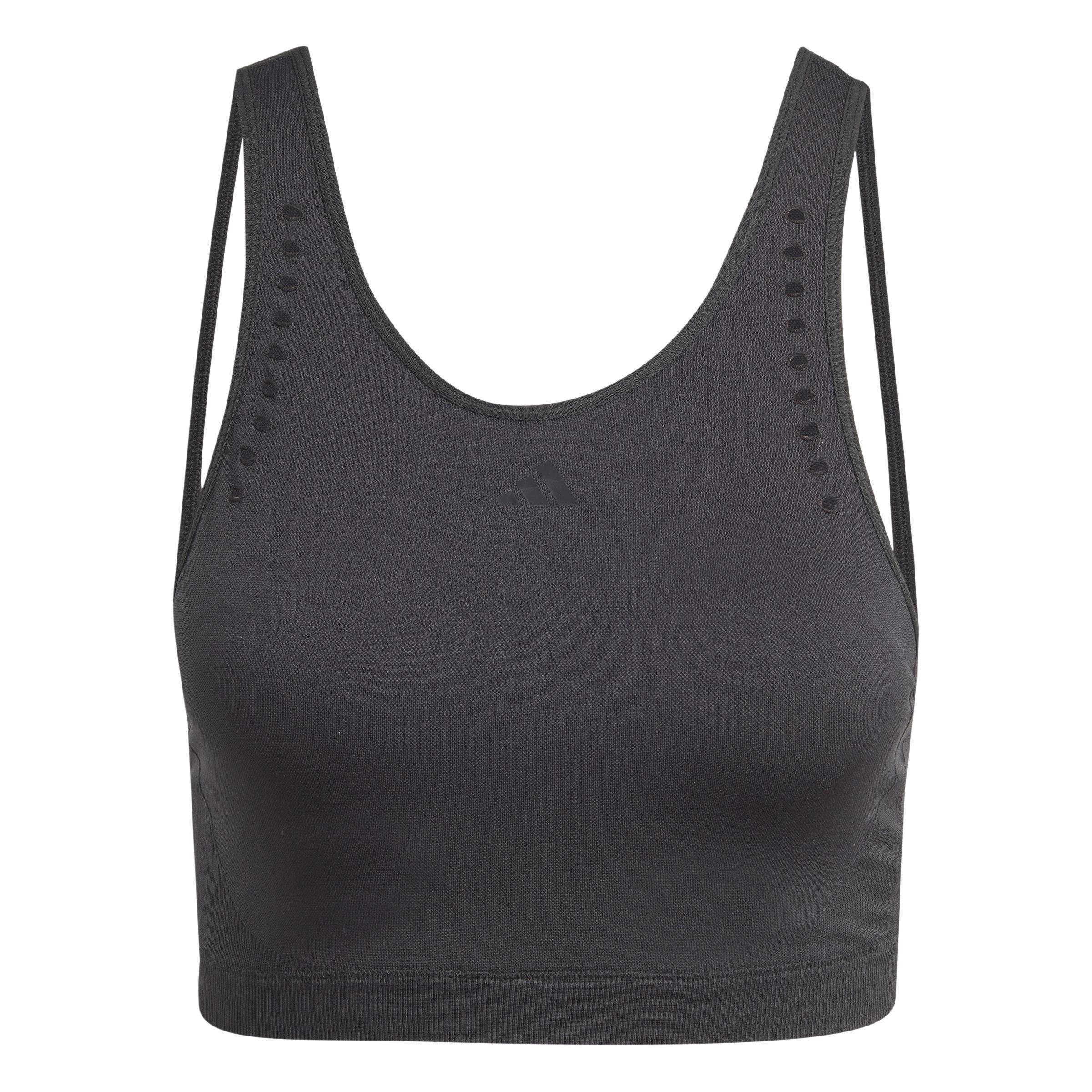 Aeroknit Training Light-Support Bra, Black, , large image number 0