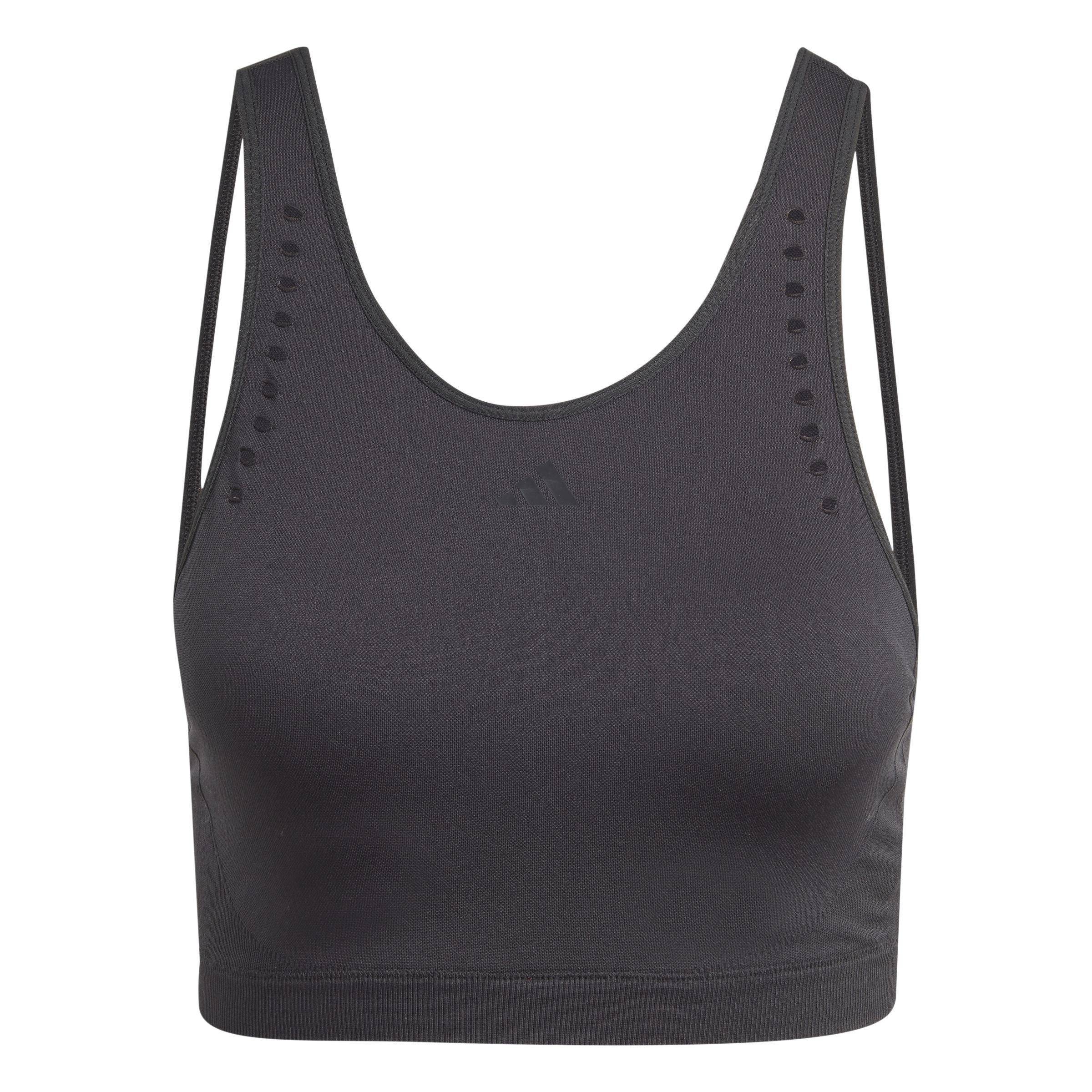 Aeroknit Training Light-Support Bra, Black, , large image number 1