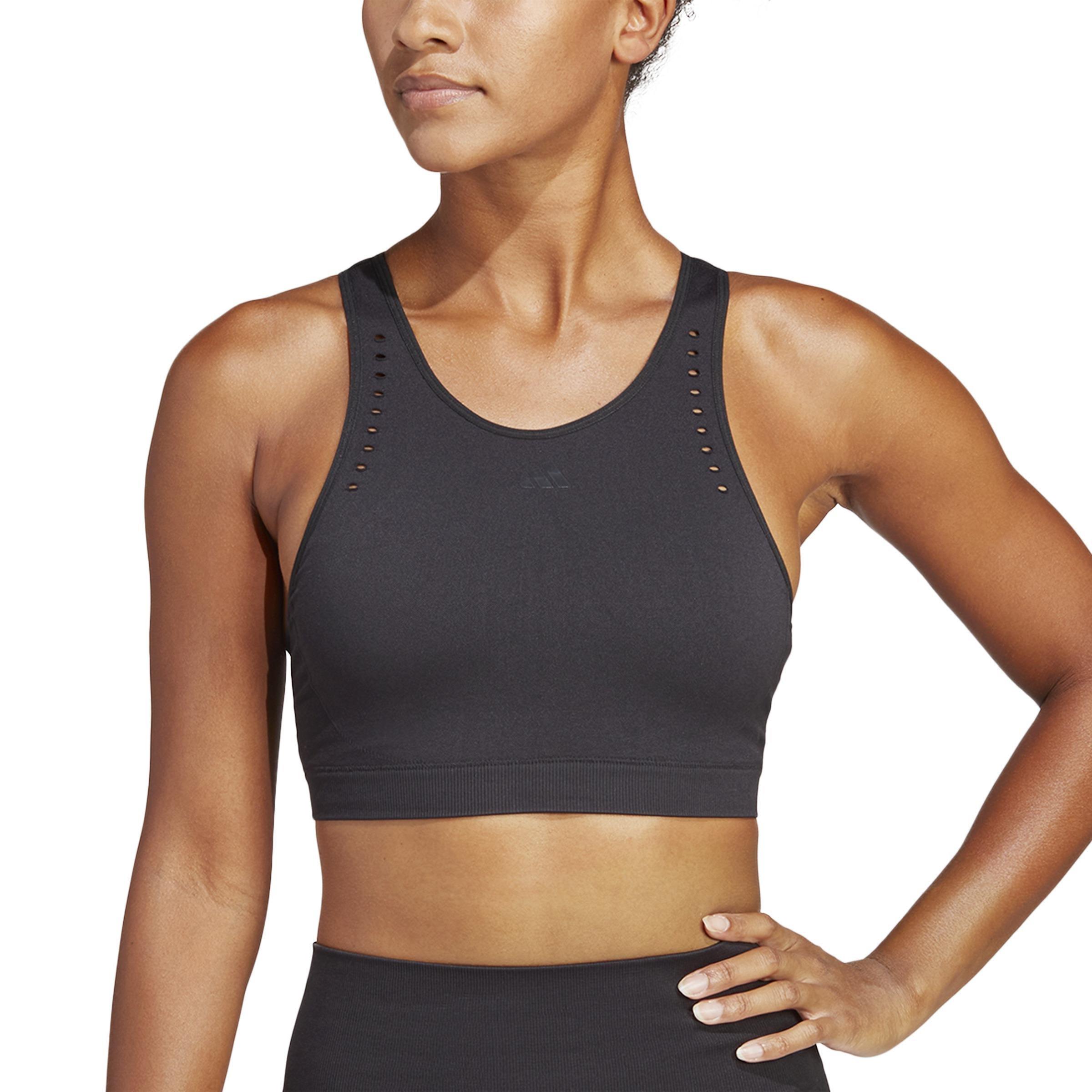 Aeroknit Training Light-Support Bra, Black, , large image number 2