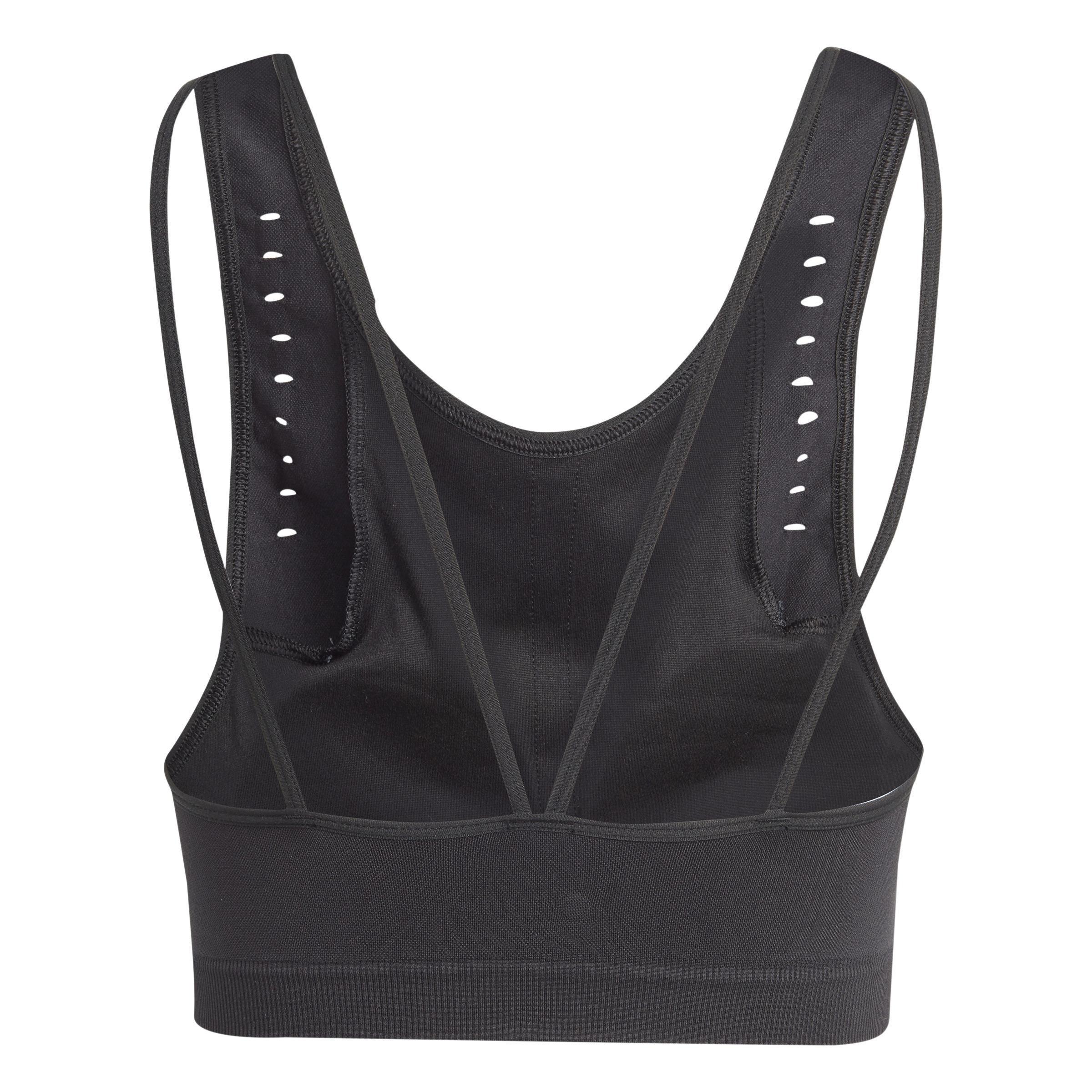 Aeroknit Training Light-Support Bra, Black, , large image number 3