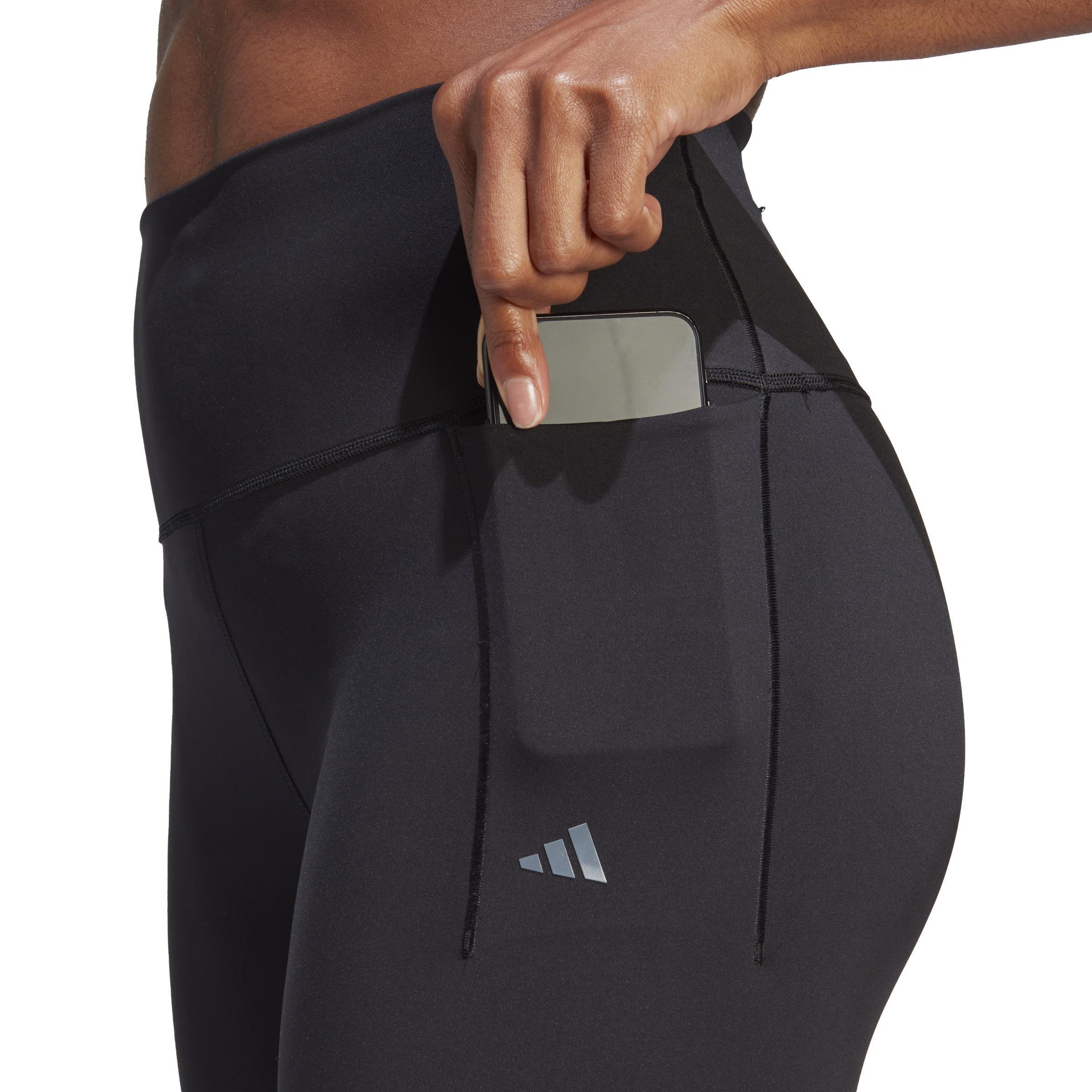 Optime Training Luxe 7/8 Leggings, Black, , large image number 4