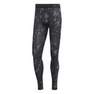 Men Techfit Allover Print Training Tights, Black, A901_ONE, thumbnail image number 1