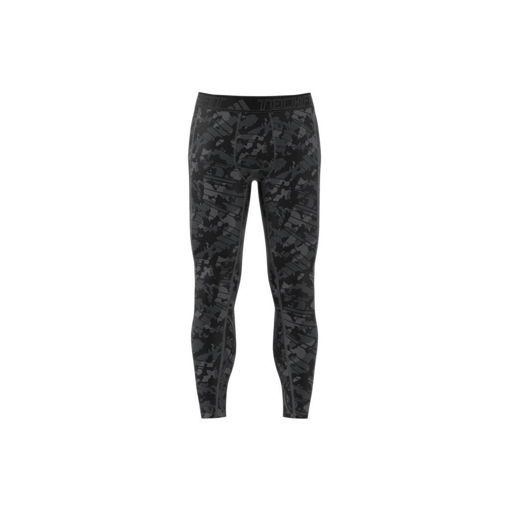 Techfit Allover Print Training Tights, Black, , large image number 13