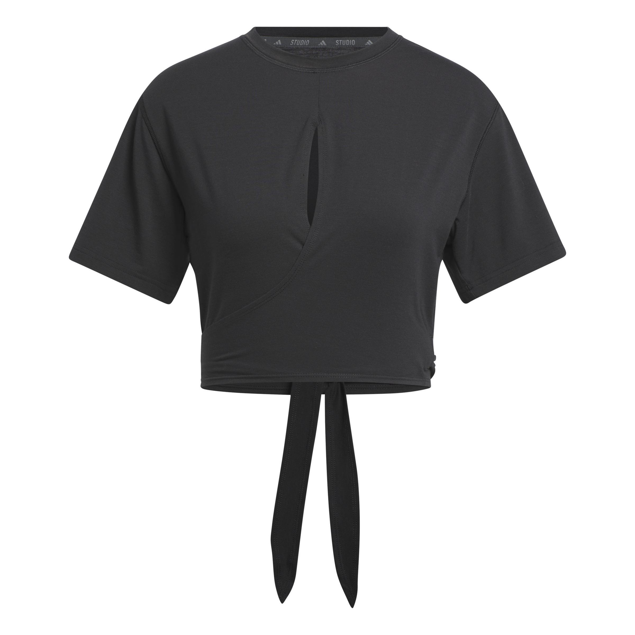Yoga Studio T-Shirt, Black, , large image number 1