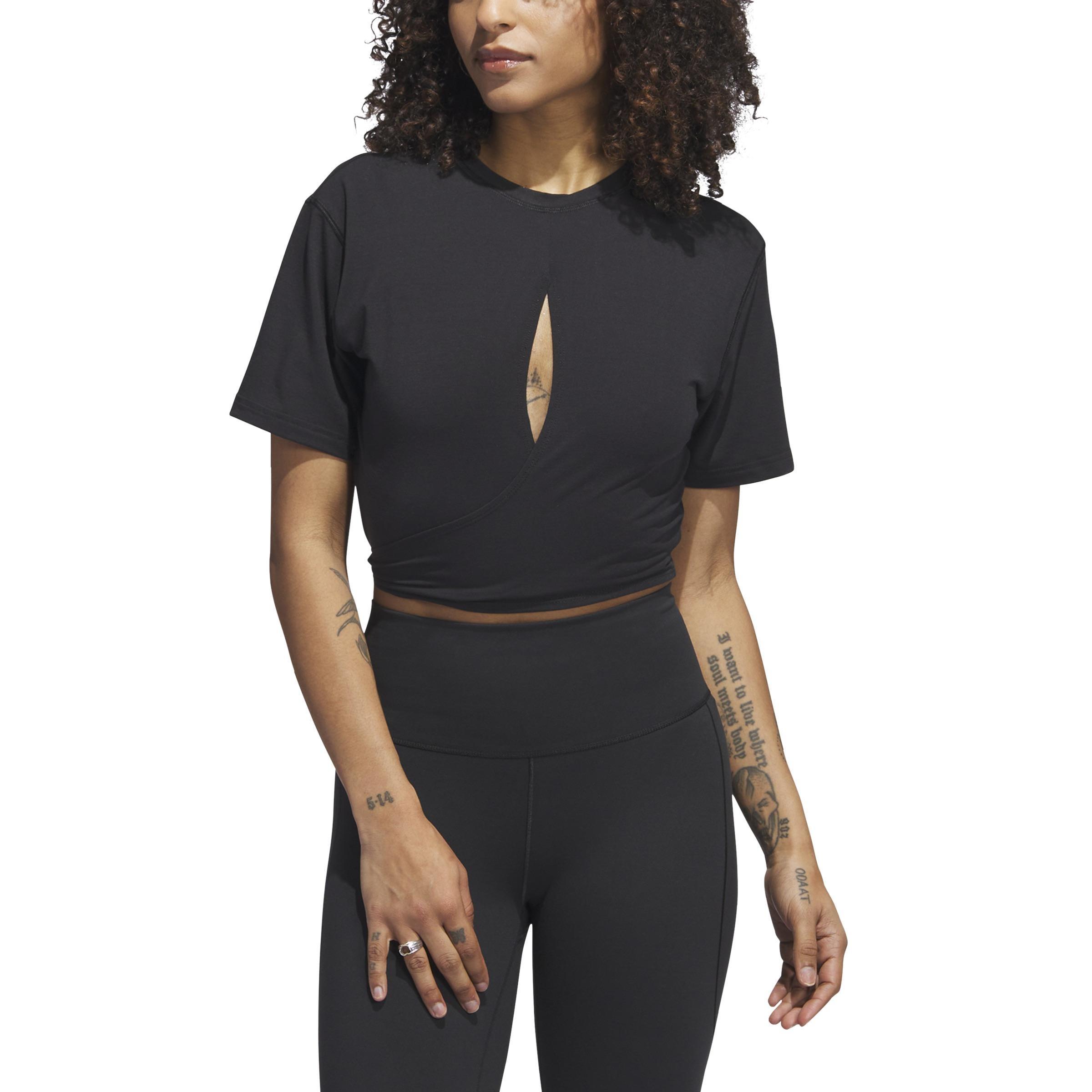 Yoga Studio T-Shirt, Black, , large image number 2