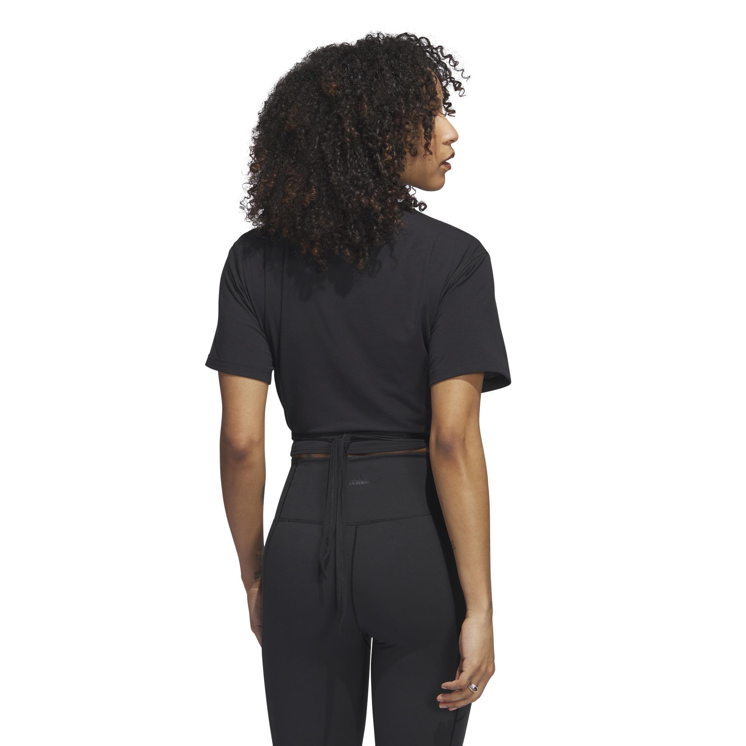 Yoga Studio T-Shirt, Black, , large image number 3