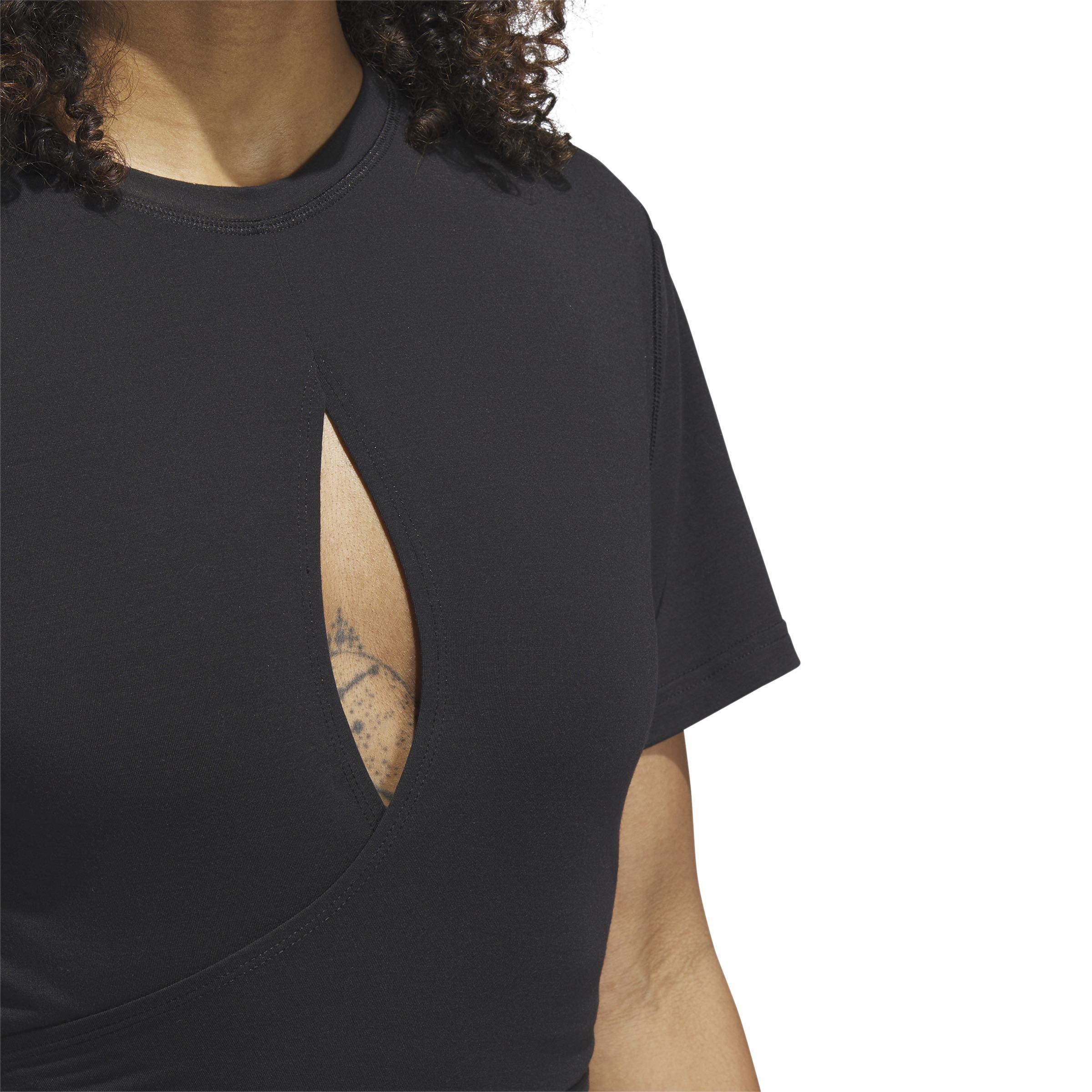 Yoga Studio T-Shirt, Black, , large image number 4