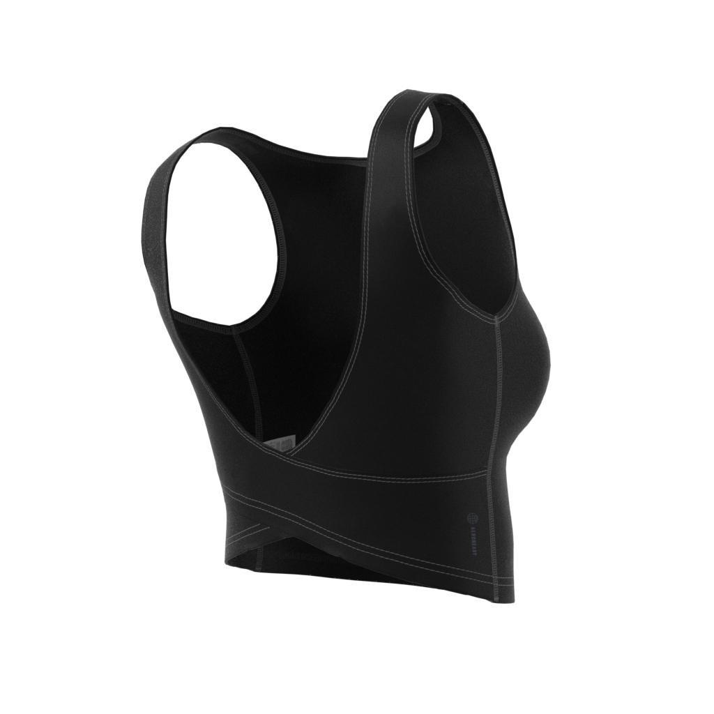 Yoga Studio Crop Tank Top, Black, A901_ONE, large image number 11