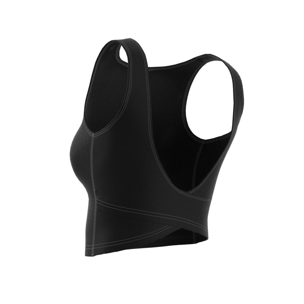 Yoga Studio Crop Tank Top, Black, A901_ONE, large image number 13