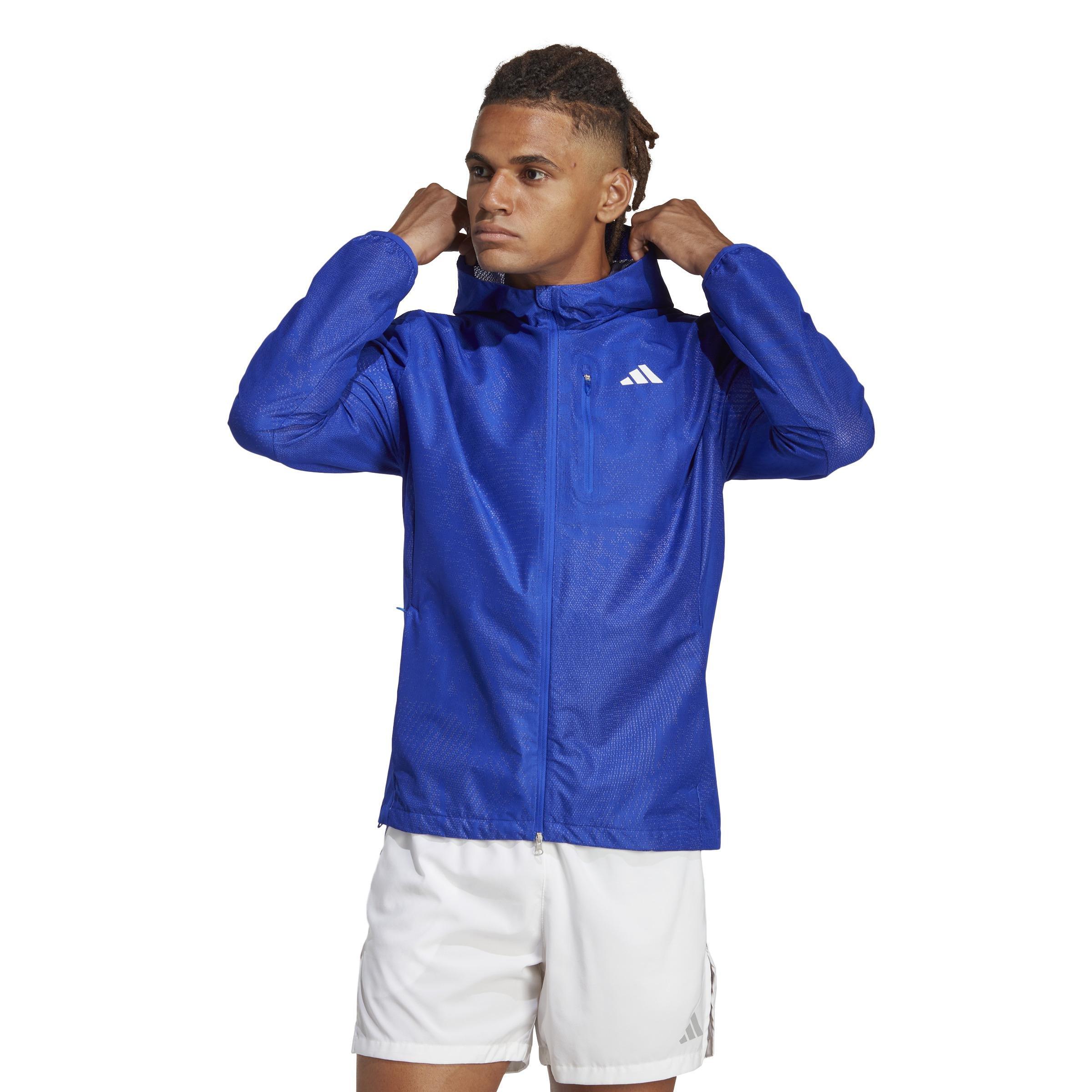 Adizero Engineered Membrane Jacket, Blue, , large image number 0