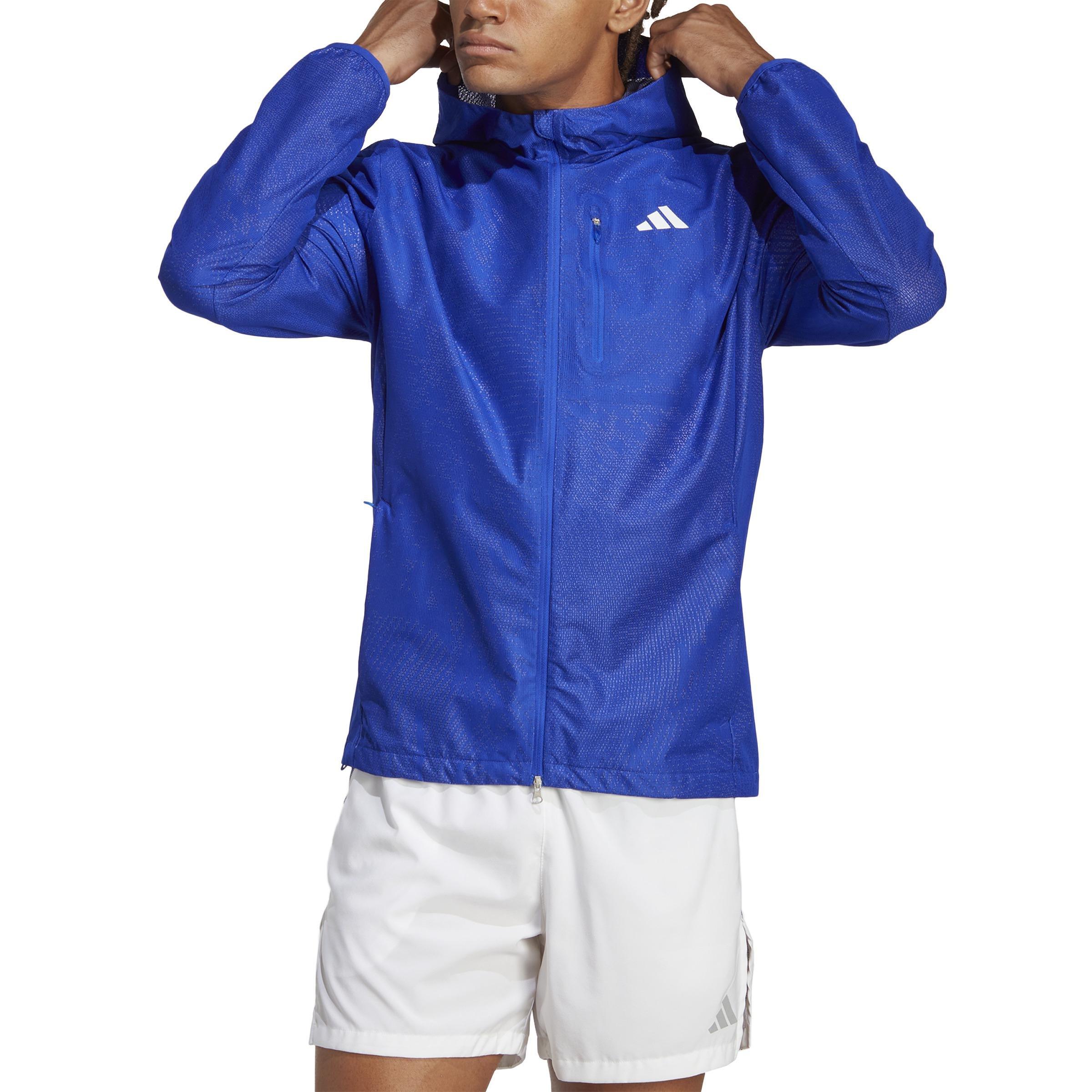 Adizero Engineered Membrane Jacket, Blue, , large image number 4