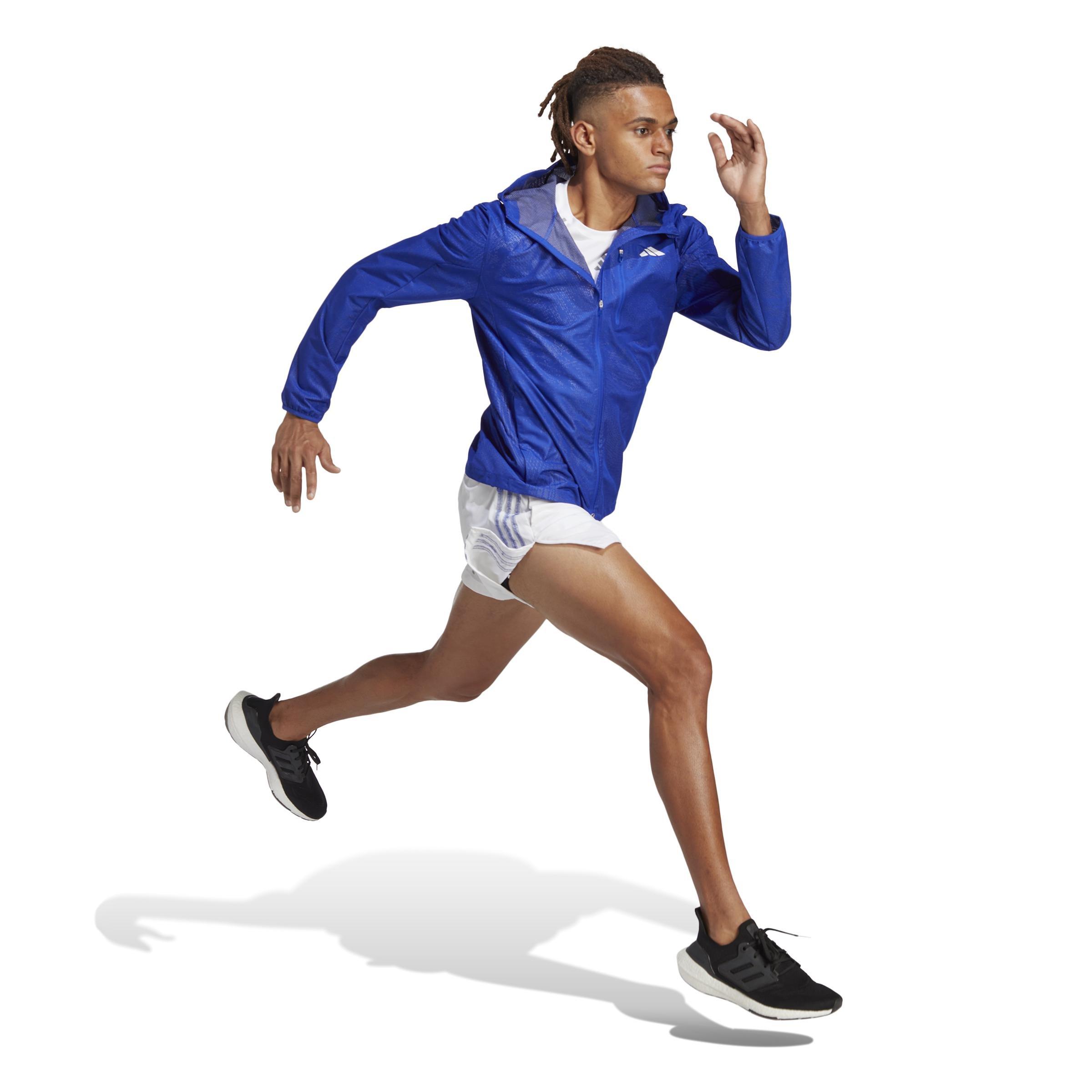 Adizero Engineered Membrane Jacket, Blue, , large image number 5
