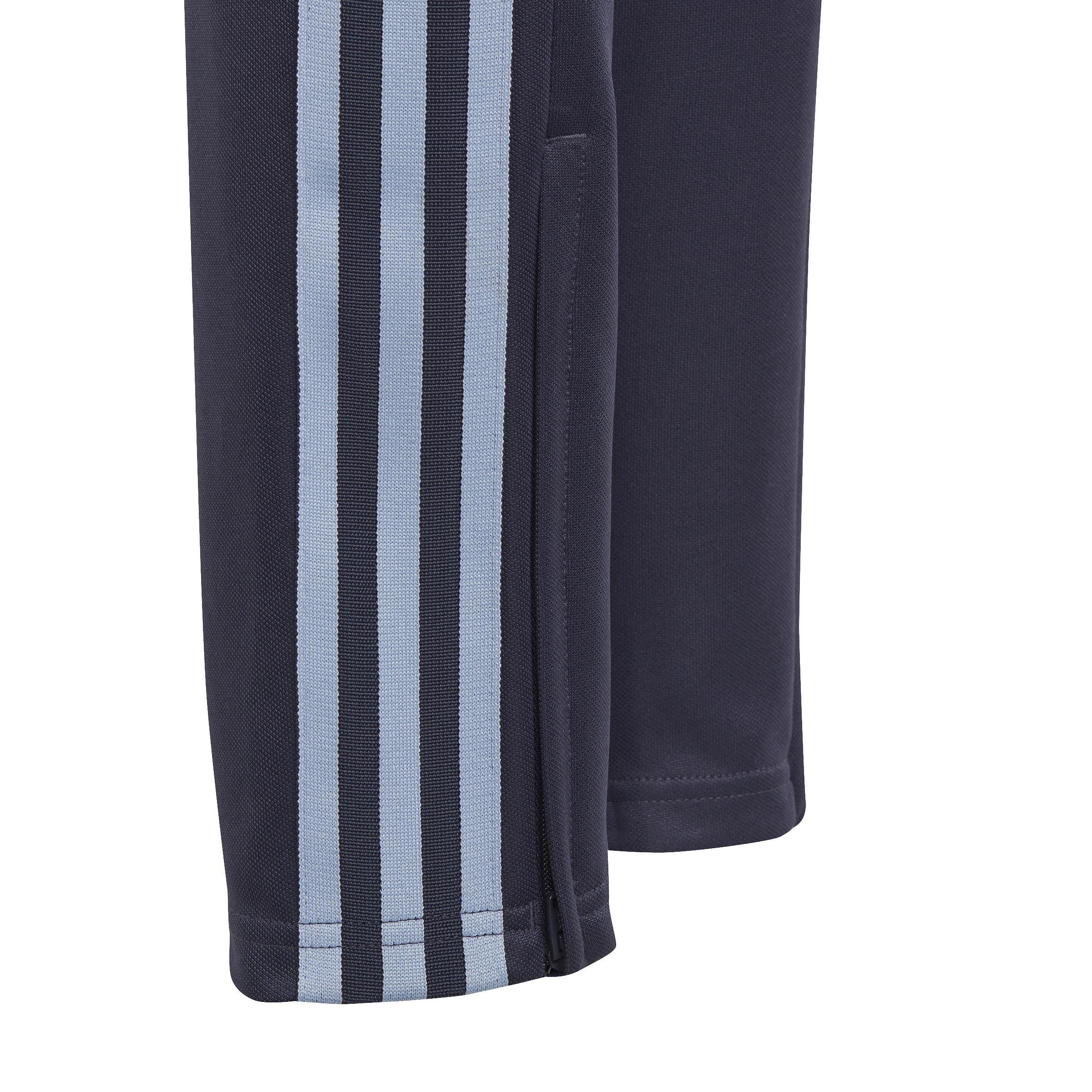 Kids Tiro Tracksuit Bottoms, Blue, A901_ONE, large image number 3