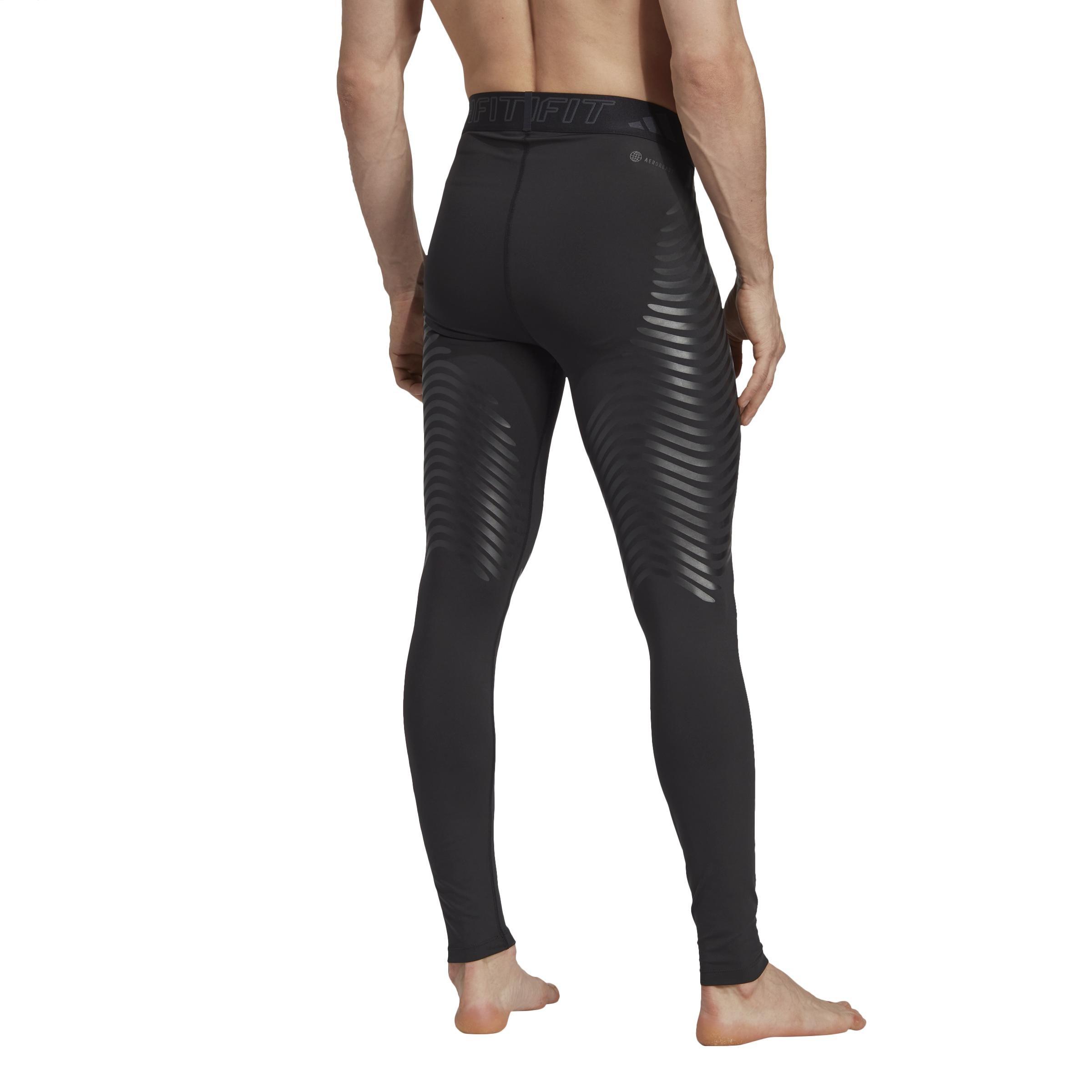 Techfit Control x RHEON Full-Length Leggings, Black, , large image number 2