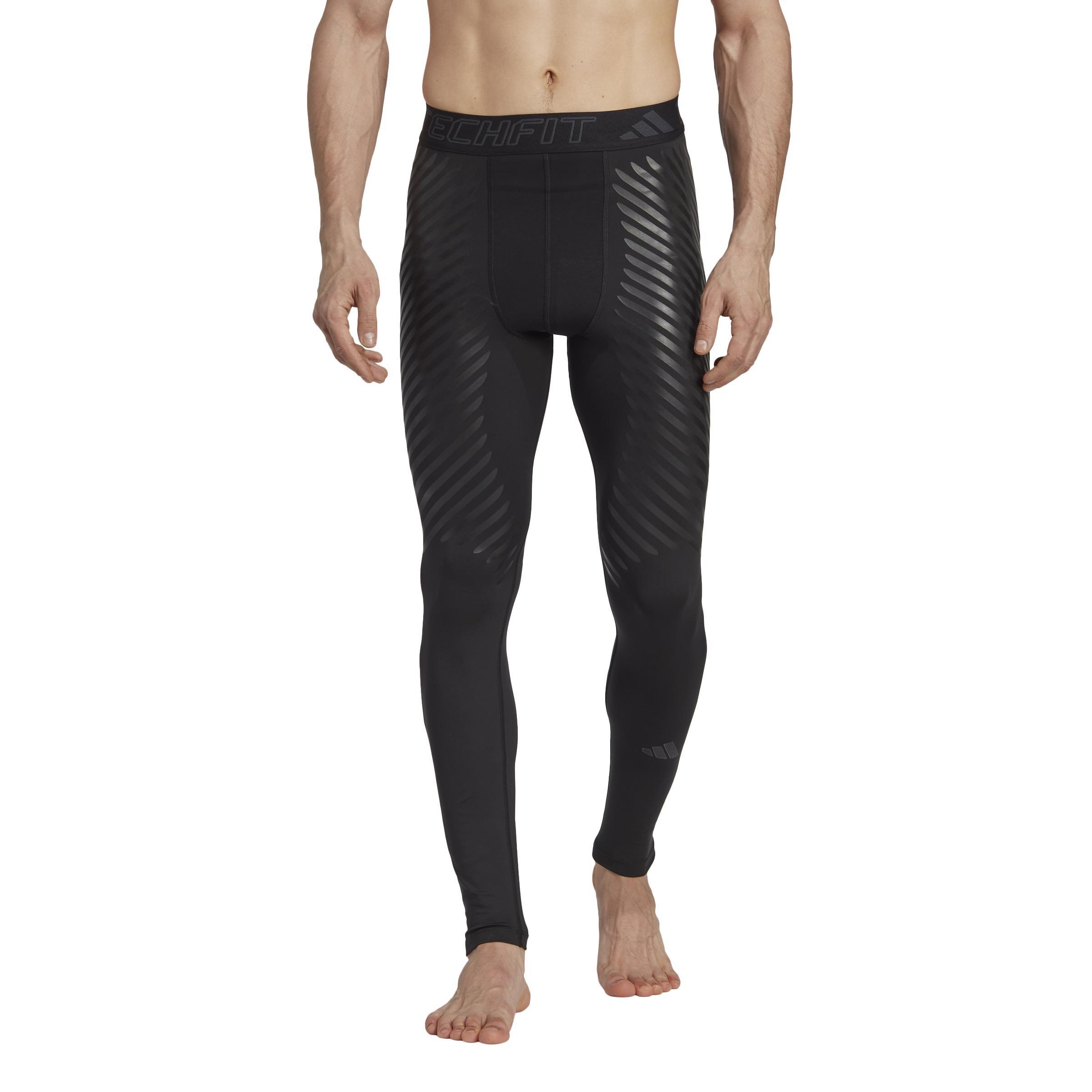 Techfit Control x RHEON Full-Length Leggings, Black, , large image number 8