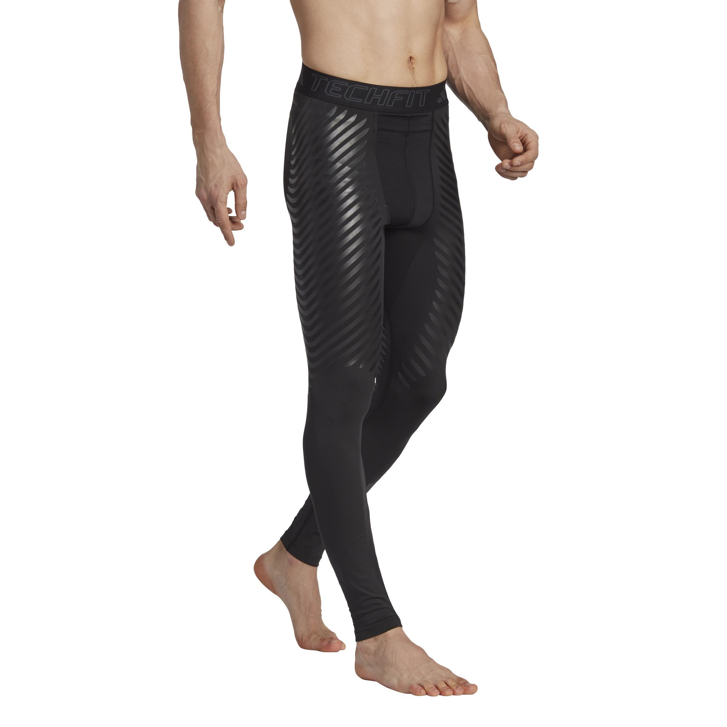 Techfit Control x RHEON Full-Length Leggings, Black, , large image number 9
