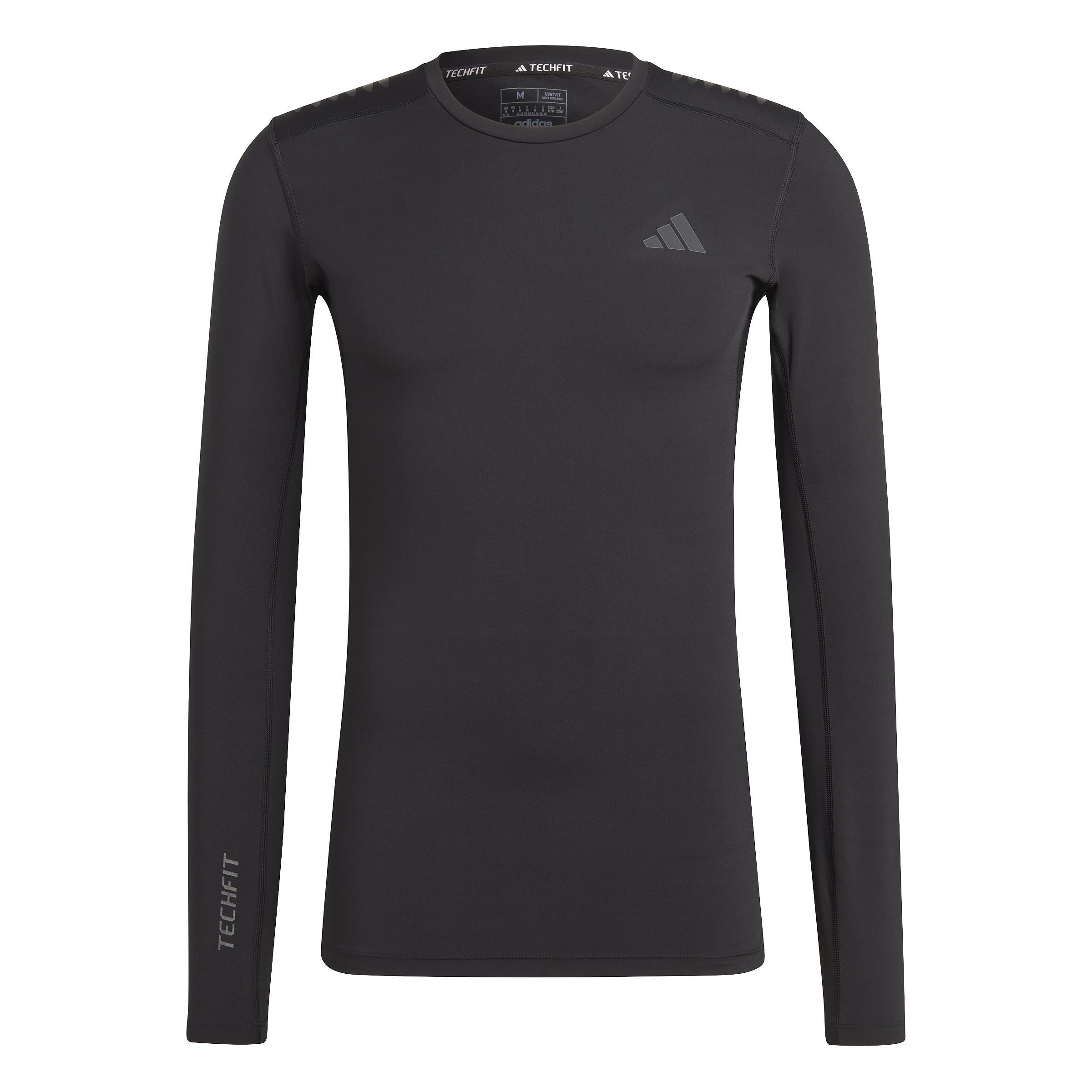 Techfit Control x RHEON™ Long Sleeve, Black, A901_ONE, medium