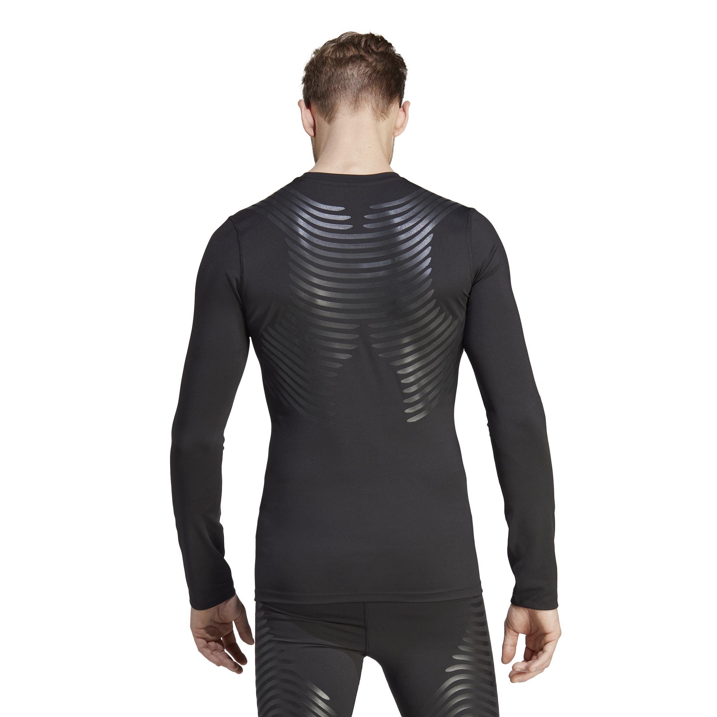 Techfit Control x RHEON™ Long Sleeve, Black, A901_ONE, large image number 3