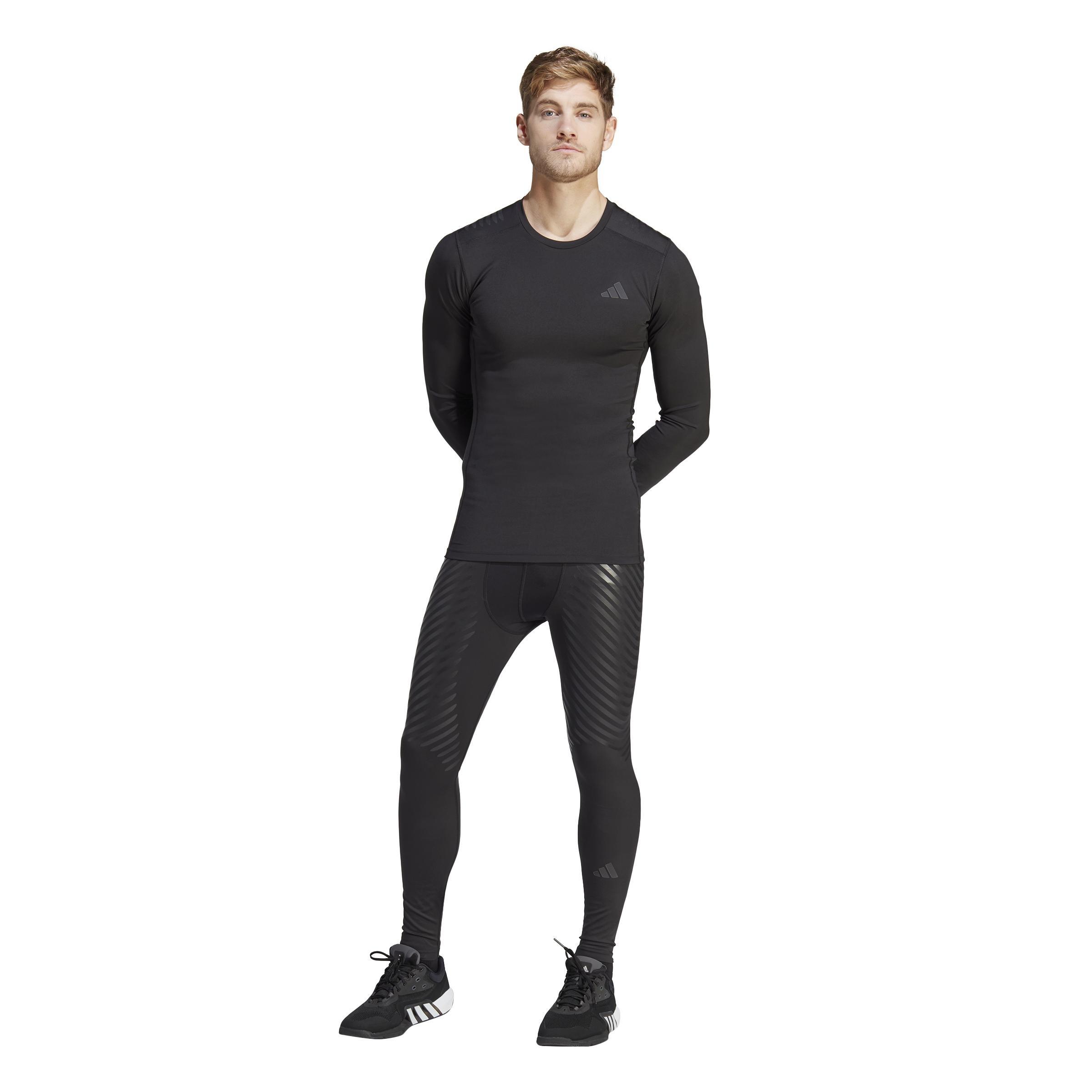 Techfit Control x RHEON™ Long Sleeve, Black, A901_ONE, large image number 6
