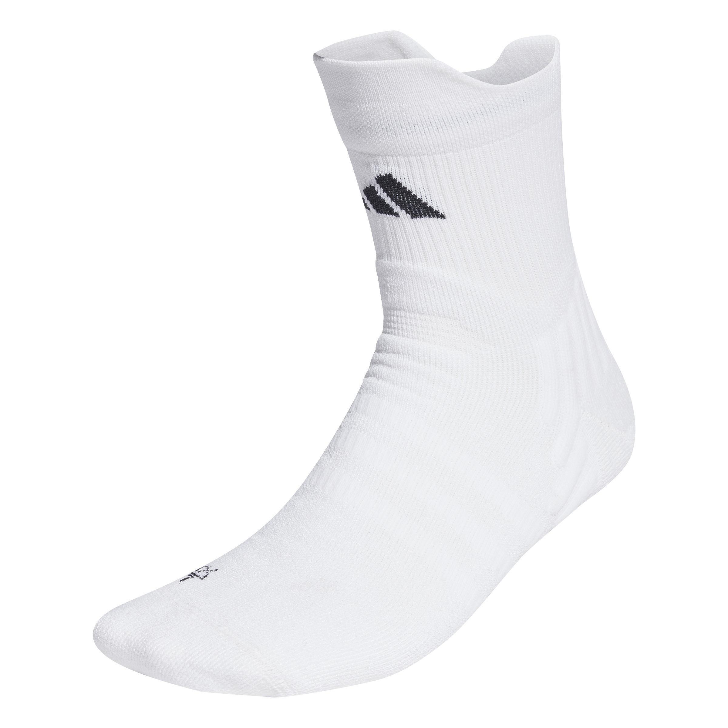 Unisex Tennis Cushioned Quarter Socks 1 Pair, White, , large image number 0