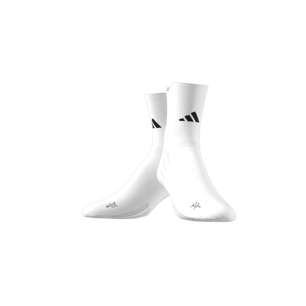Unisex Tennis Cushioned Quarter Socks 1 Pair, White, , large image number 6