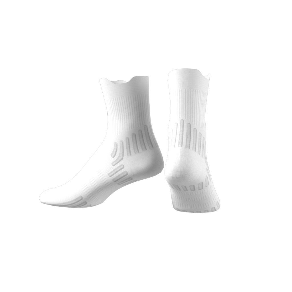 Unisex Tennis Cushioned Quarter Socks 1 Pair, White, , large image number 8