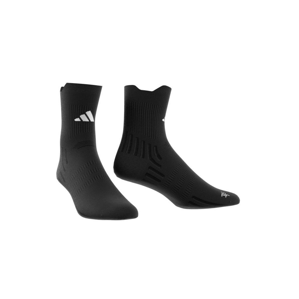 Unisex Tennis Cushioned Quarter Socks 1 Pair, Black, A901_ONE, large image number 2