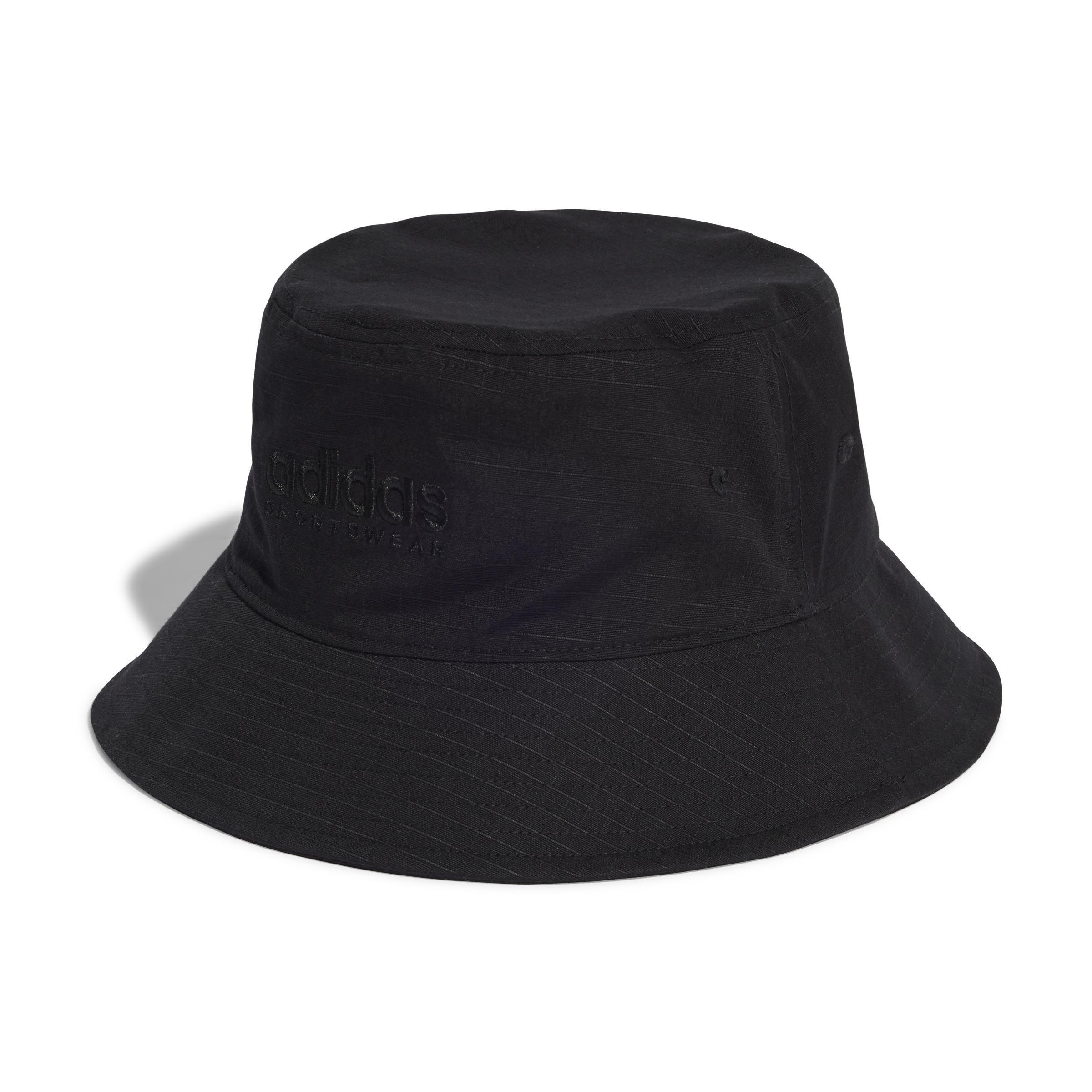 Unisex Classic Cotton Bucket Hat, Black, A901_ONE, large image number 1