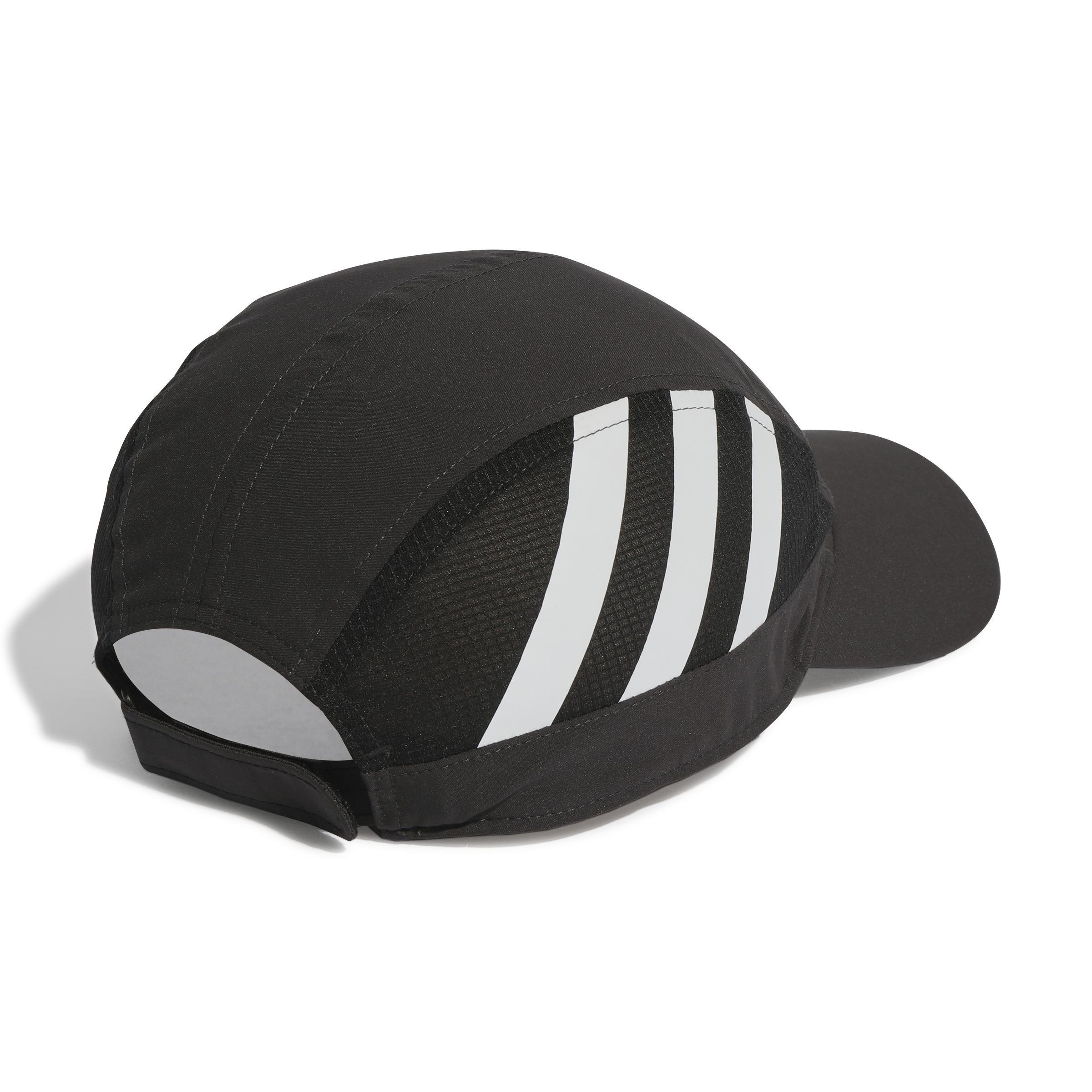 Unisex 3-Panel Heat.Rdy Training Running Sport Cap, Black, A901_ONE, large image number 1