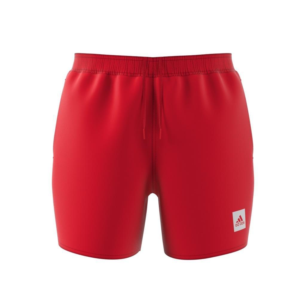 Short Length Solid Swim Shorts, Red, , large image number 9