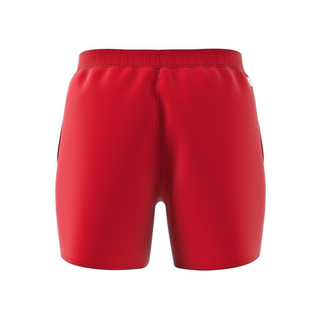 Short Length Solid Swim Shorts, Red, A901_ONE, large image number 14