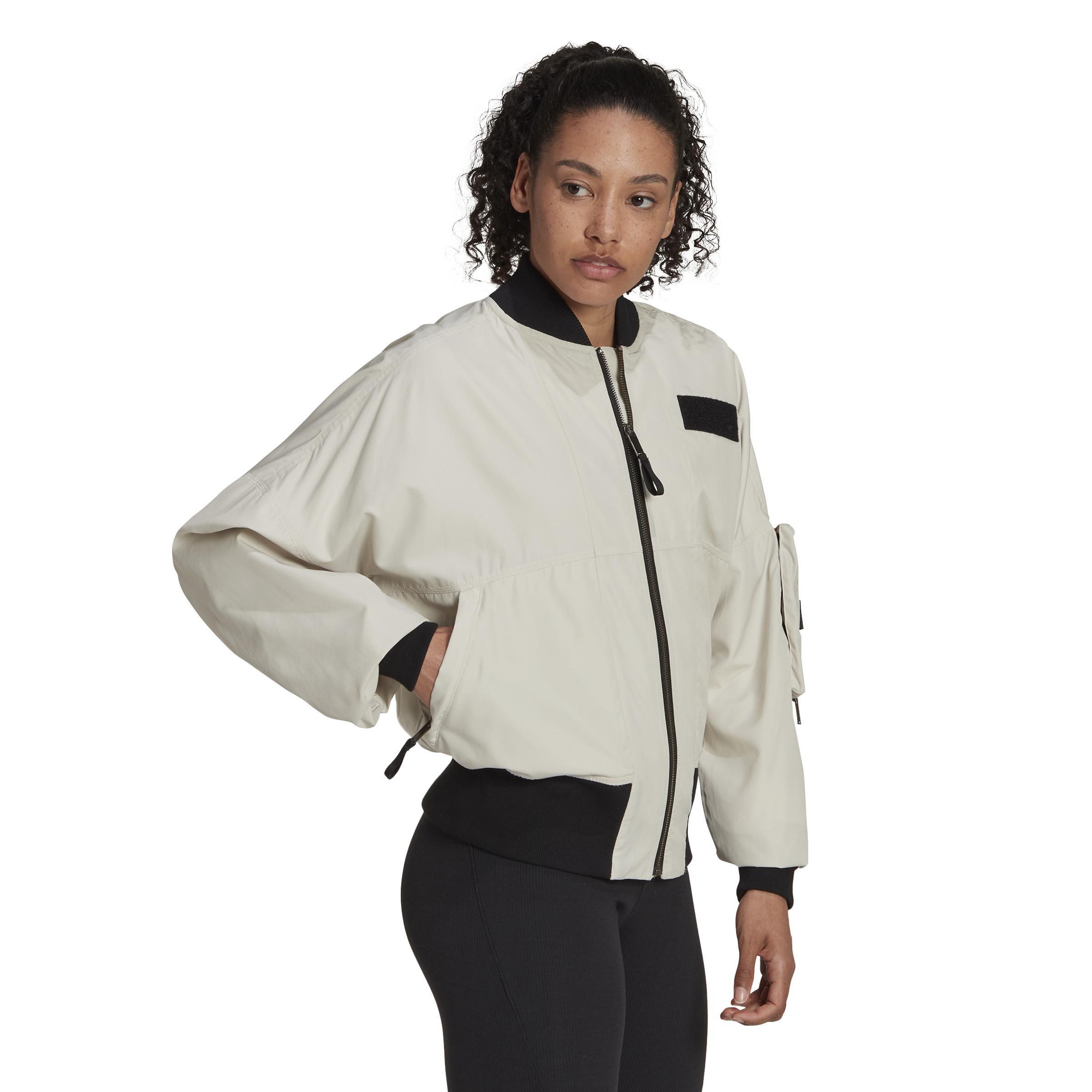 Parley Bomber Jacket, Beige, A901_ONE, large image number 13