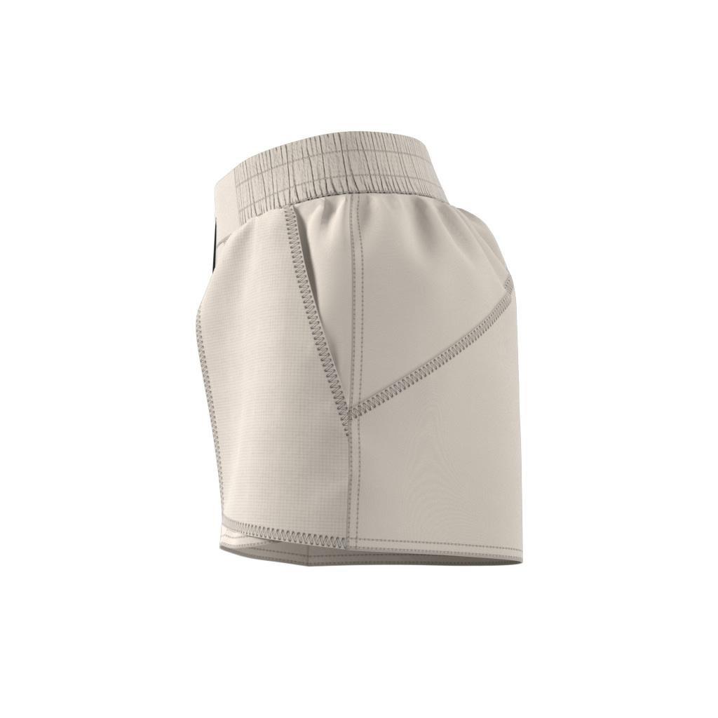 Parley Run For The Oceans Shorts, Beige, A901_ONE, large image number 12