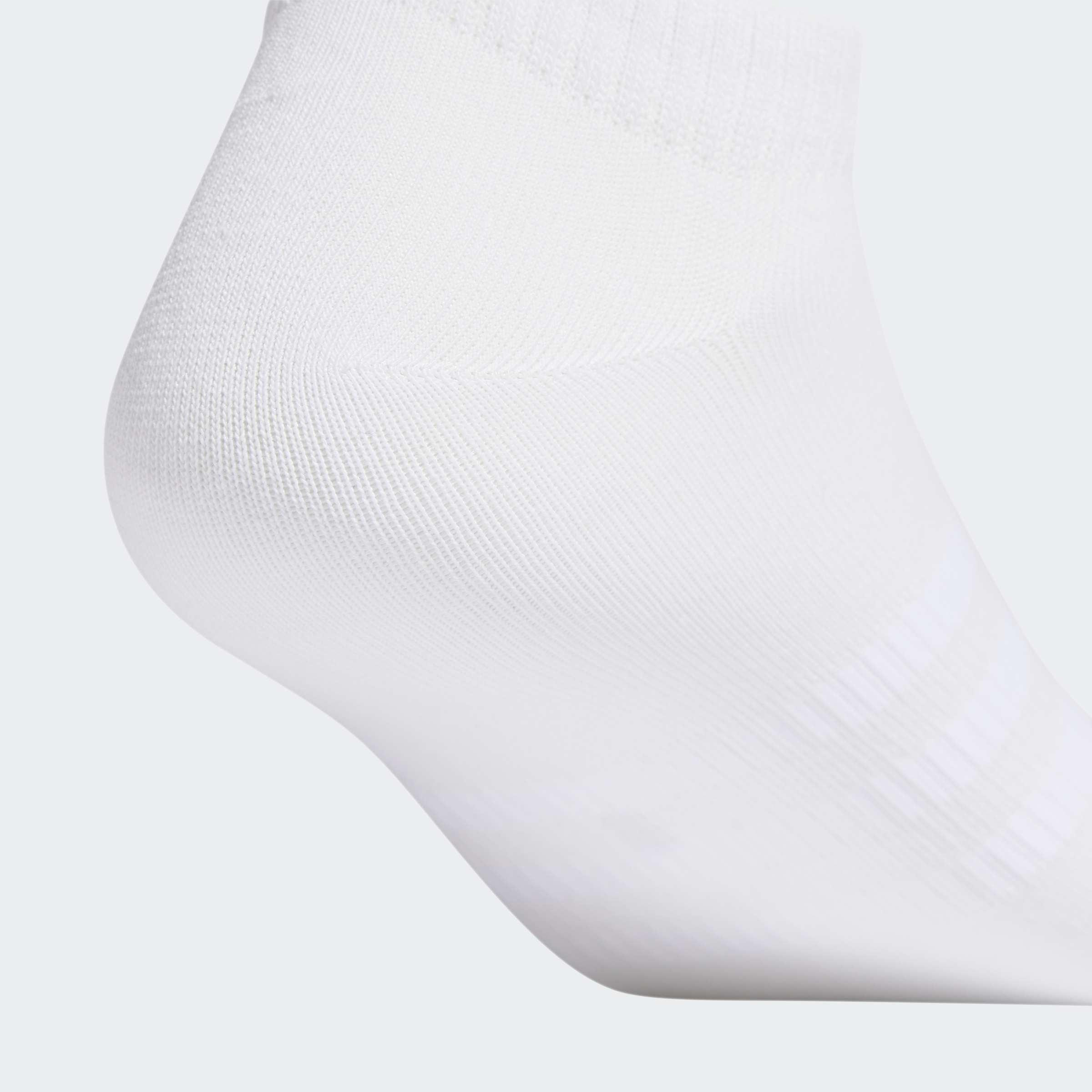 Unisex Thin and Light Sportswear Low-Cut Socks 3 Pairs, White, A901_ONE, large image number 3
