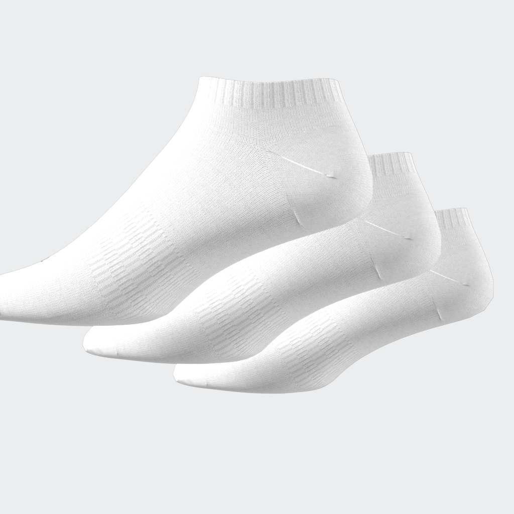 Unisex Thin and Light Sportswear Low-Cut Socks 3 Pairs, White, A901_ONE, large image number 8