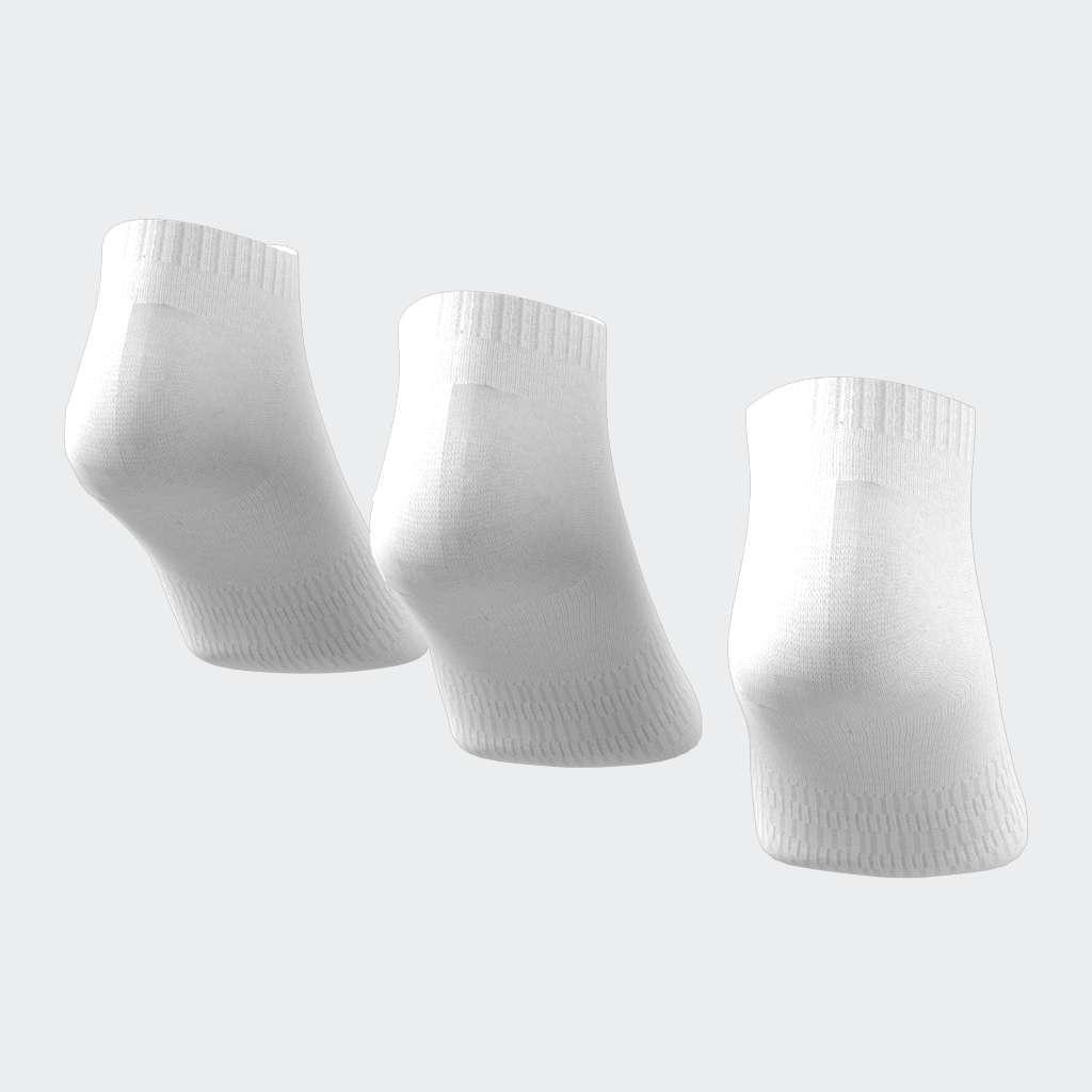 Unisex Thin and Light Sportswear Low-Cut Socks 3 Pairs, White, A901_ONE, large image number 11