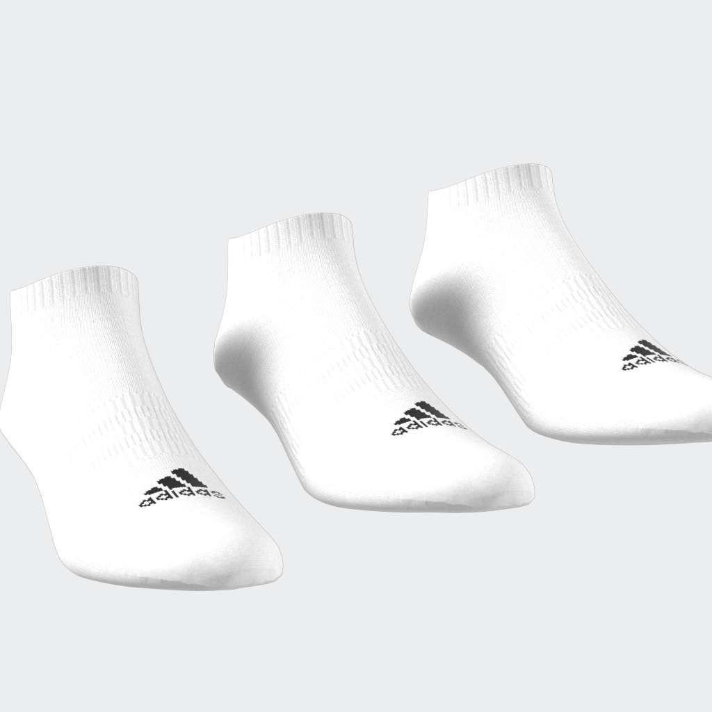 Unisex Thin and Light Sportswear Low-Cut Socks 3 Pairs, White, A901_ONE, large image number 14