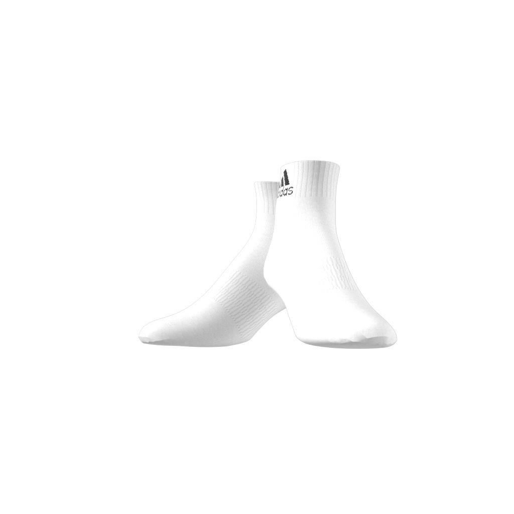 Unisex Thin and Light Sportswear Ankle Socks, White, A901_ONE, large image number 4
