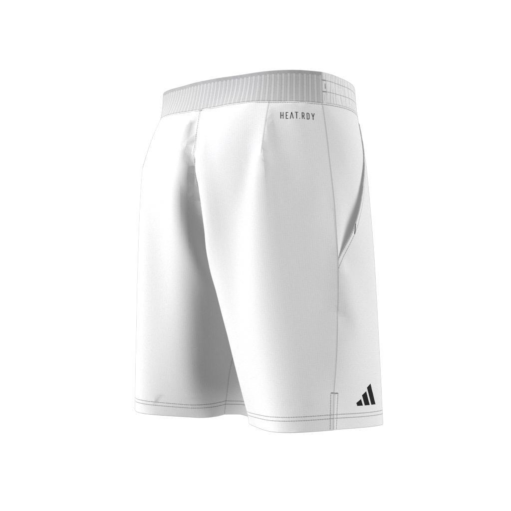 Men Ergo Tennis Shorts, White, A901_ONE, large image number 7