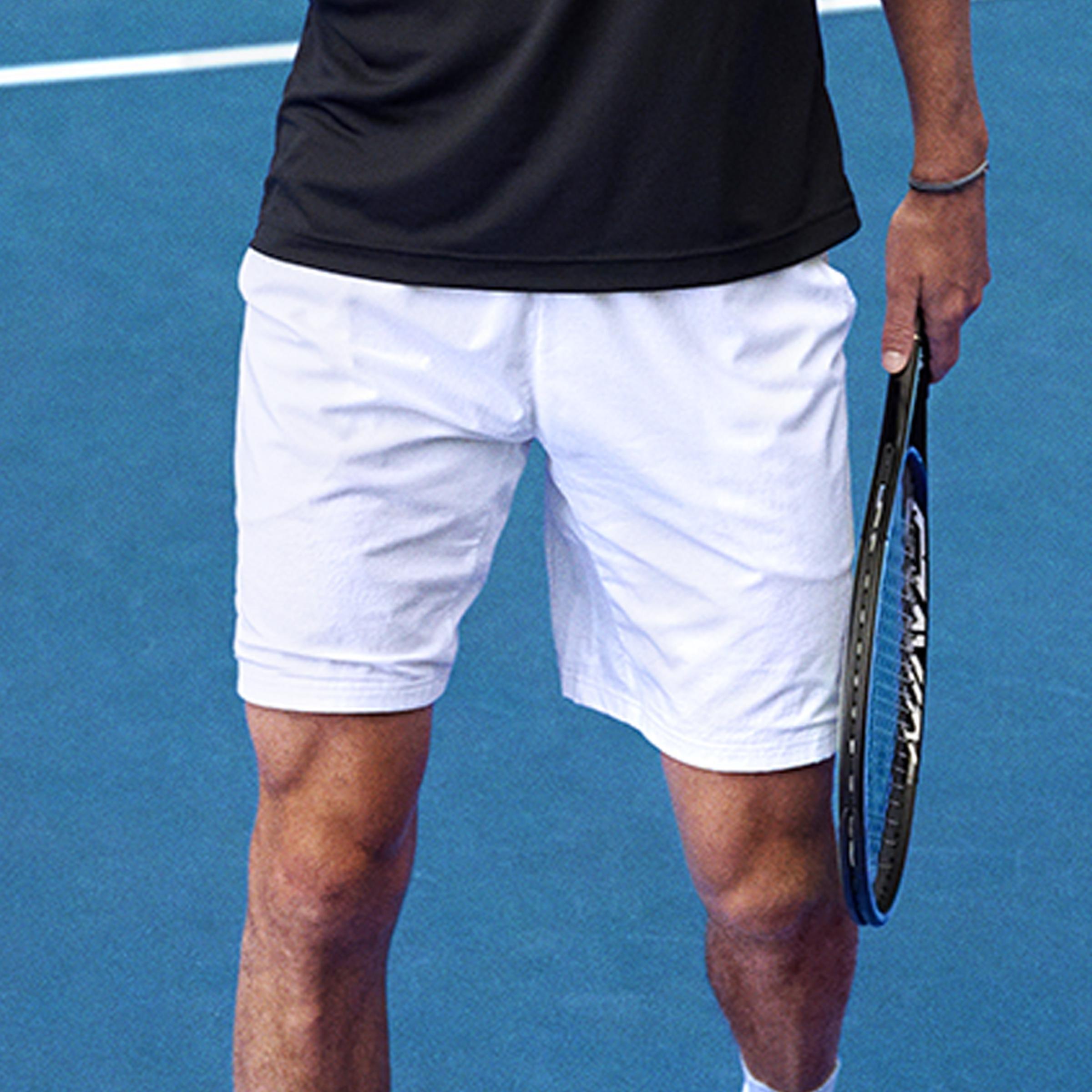 Ergo Tennis Shorts, White, A901_ONE, large image number 14